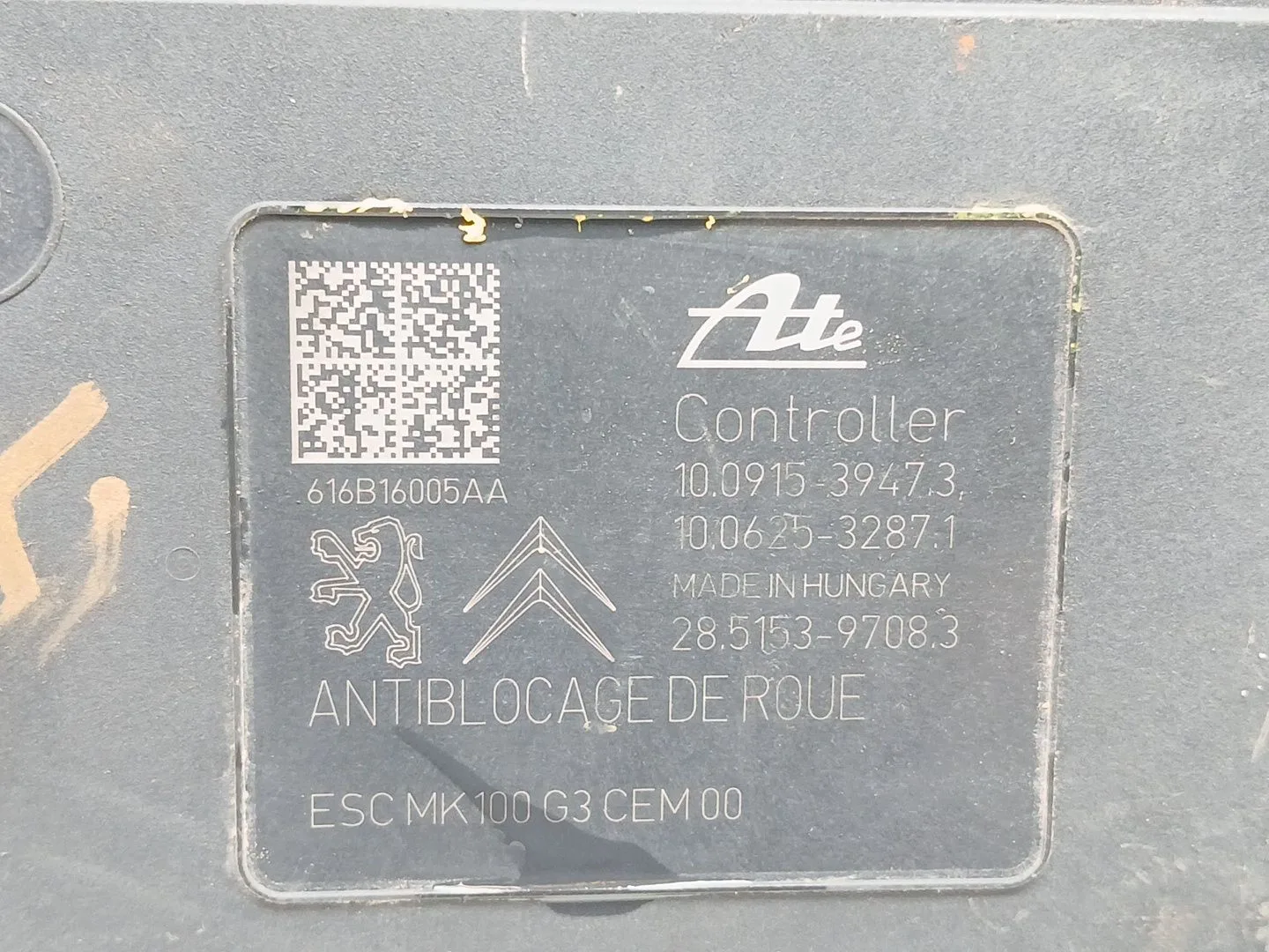 Abs para Citroën C-Elysee