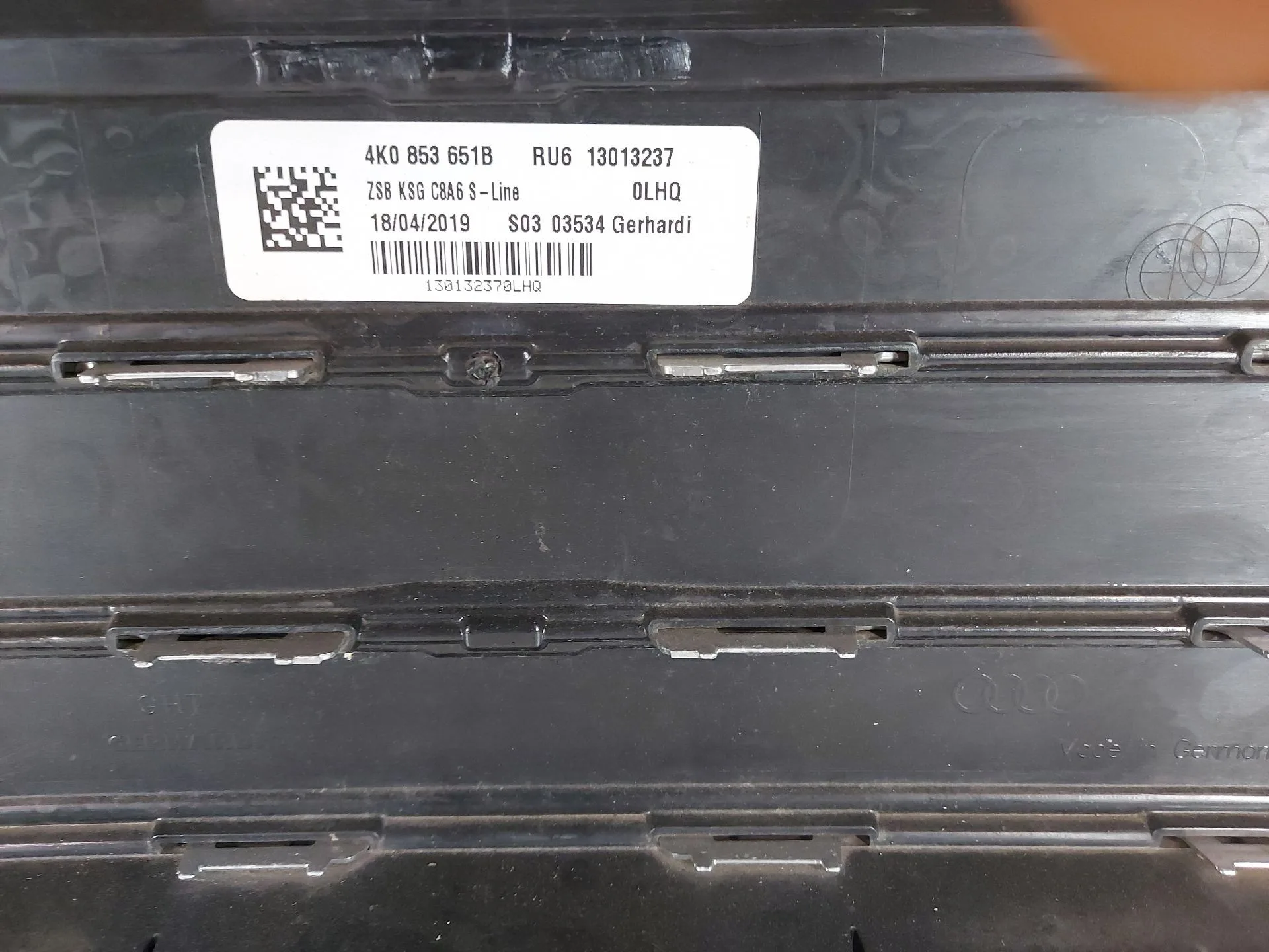Paragolpes Delantero para Audi A6 C8 (4A2)