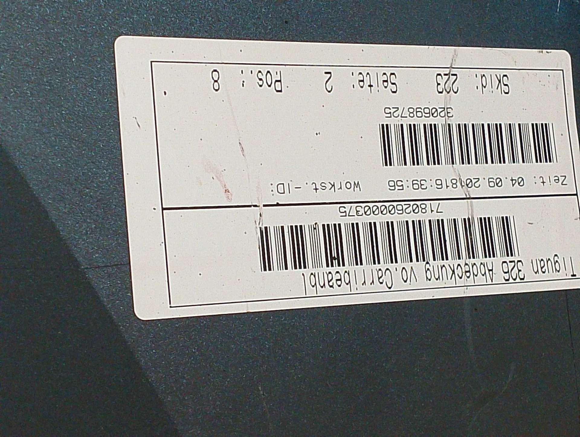 Paragolpes Delantero para Volkswagen Tiguan