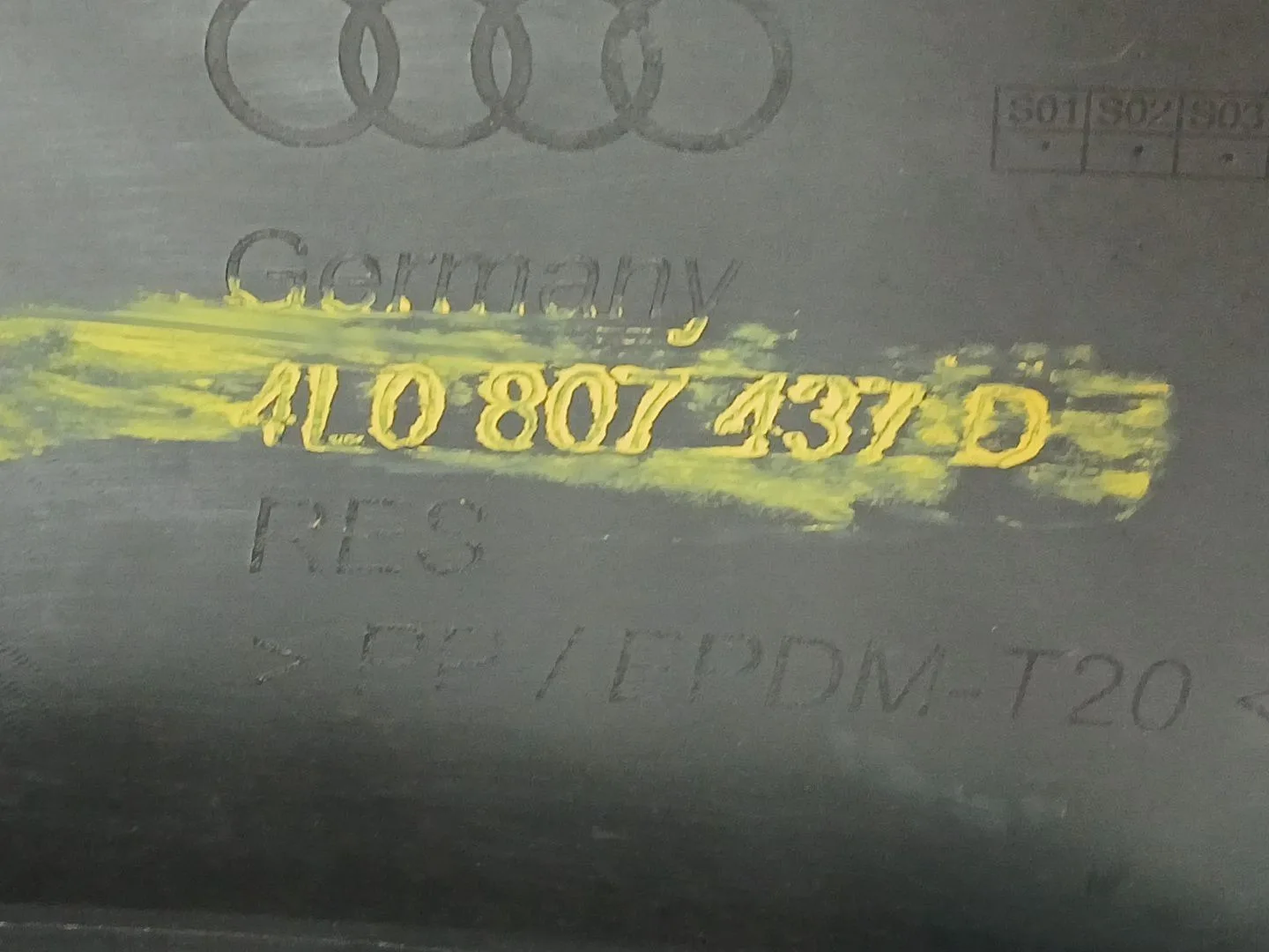 Paragolpes Delantero para Audi Q7 (4Lb)