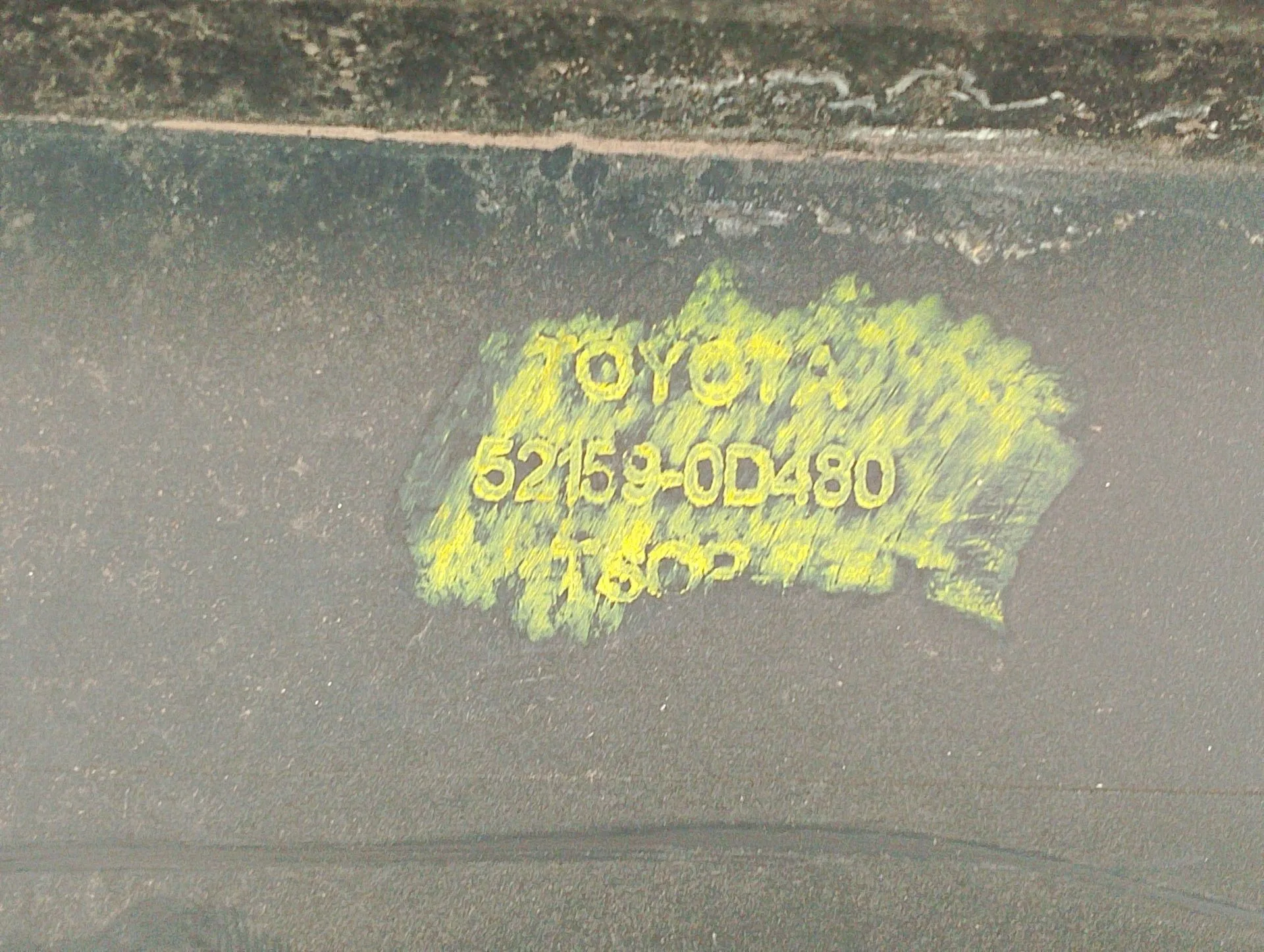 Paragolpes Trasero para Toyota Yaris