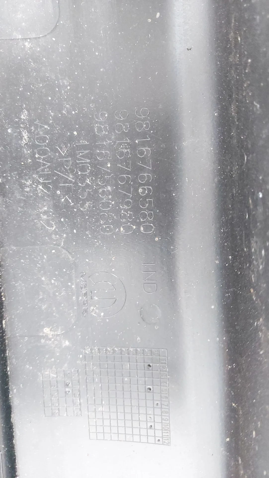 Paragolpes Trasero para Peugeot Partner Furgoneta/Monovolumen (K9)
