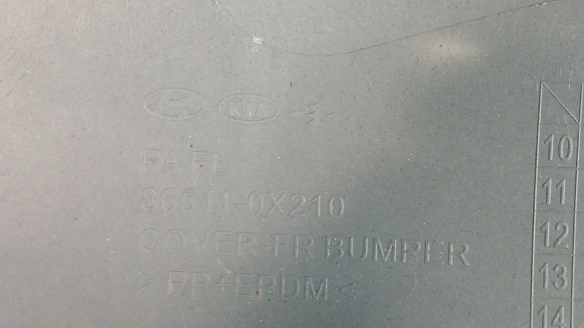 Paragolpes Delantero para Hyundai I10 Ii (Ba, Ia)
