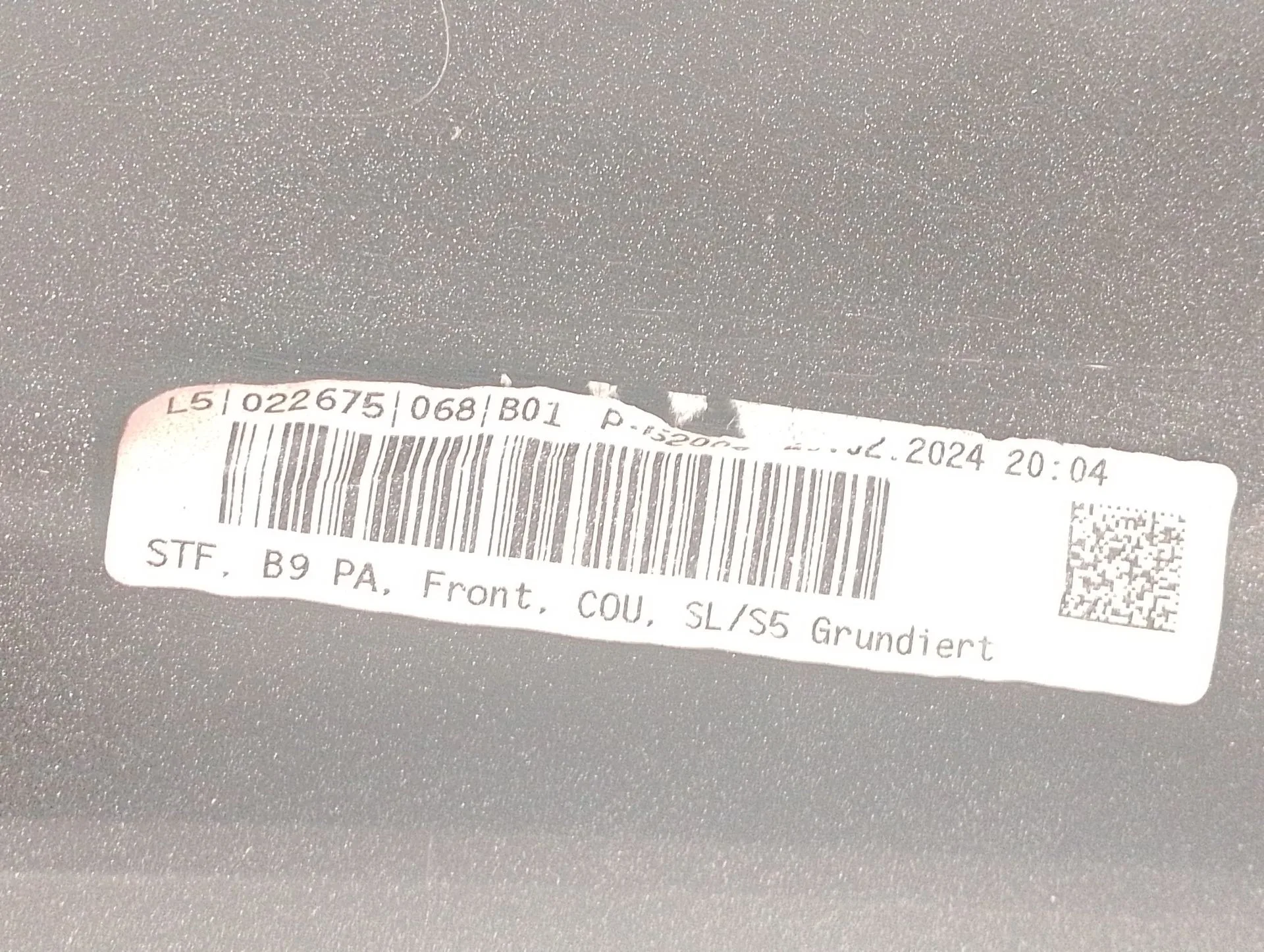 Paragolpes Delantero para Audi A5 (F53, F5P)