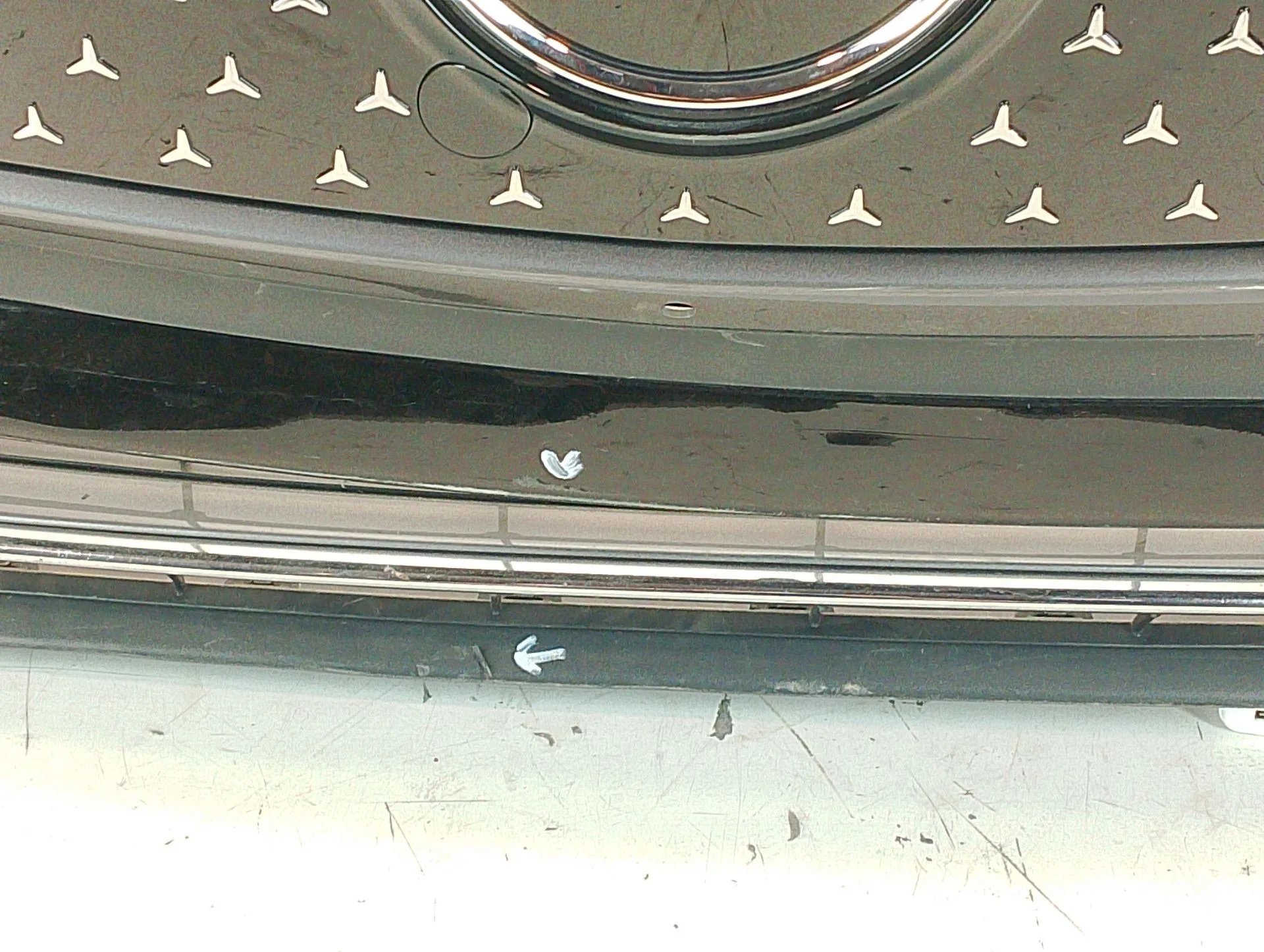 Paragolpes Delantero para Mercedes-Benz Eqb (X243)