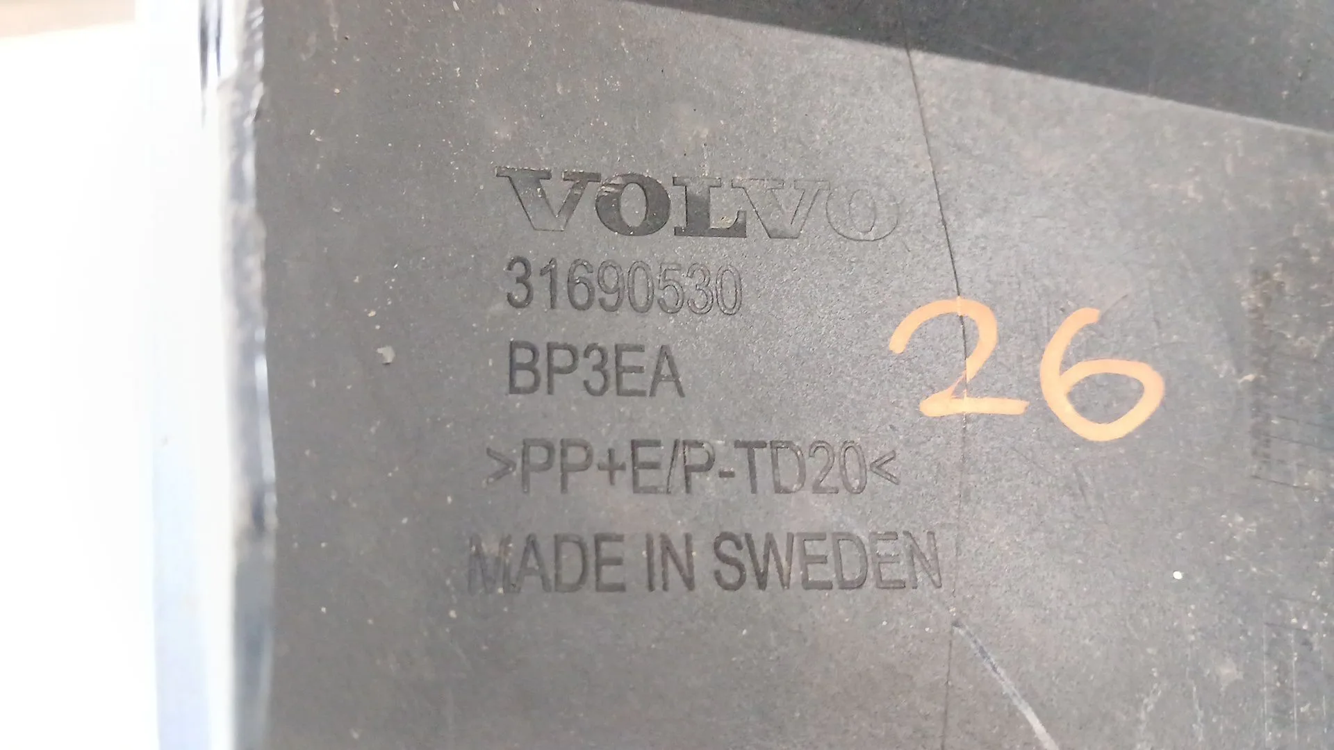 Paragolpes Delantero para Volvo S60 Ii Cross Country (134)