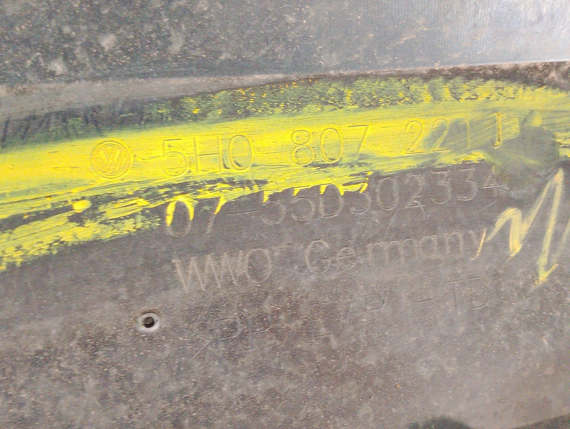 Paragolpes Delantero para Volkswagen Golf Viii (Cd1, Da1)