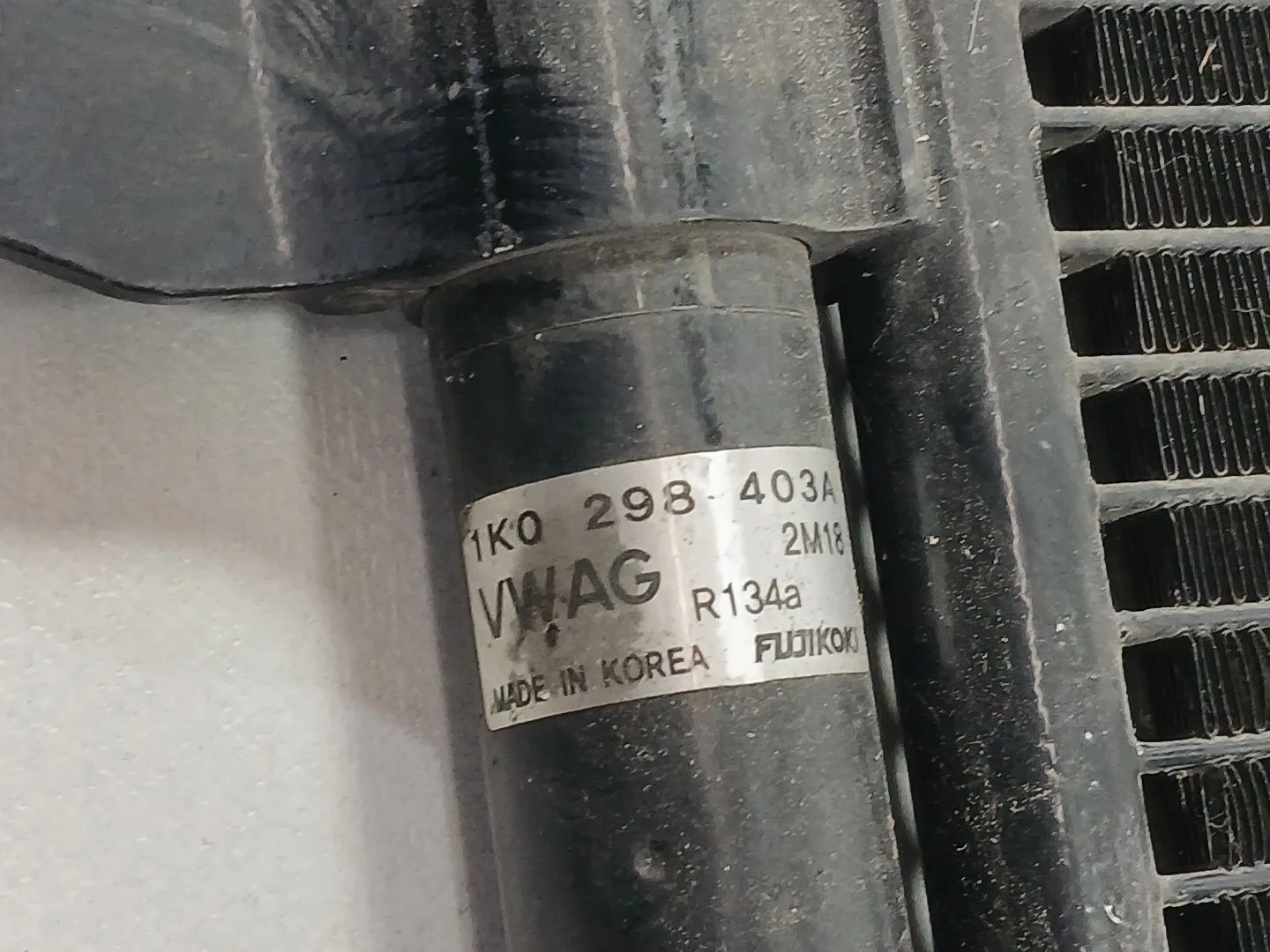 Condensador / Radiador Aire Acondicionado para Audi Tt (8J3)