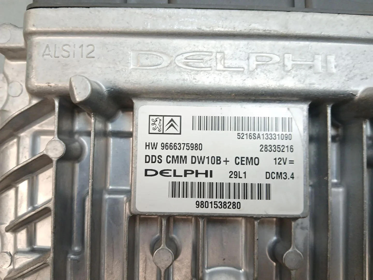 Centralita Motor Uce para Peugeot 508 I (8D_)
