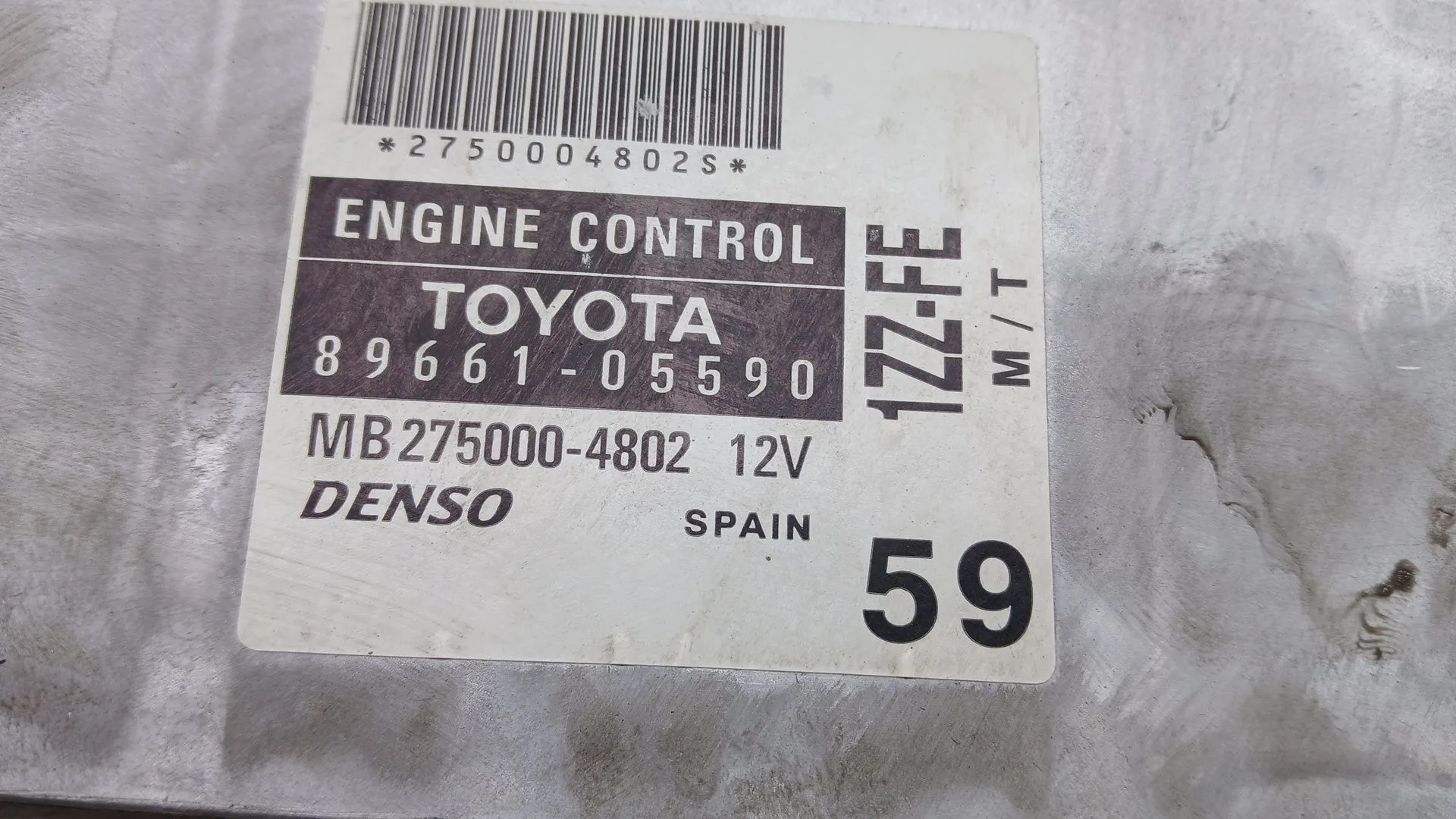 Centralita Motor Uce para Toyota Avensis (_T25_)