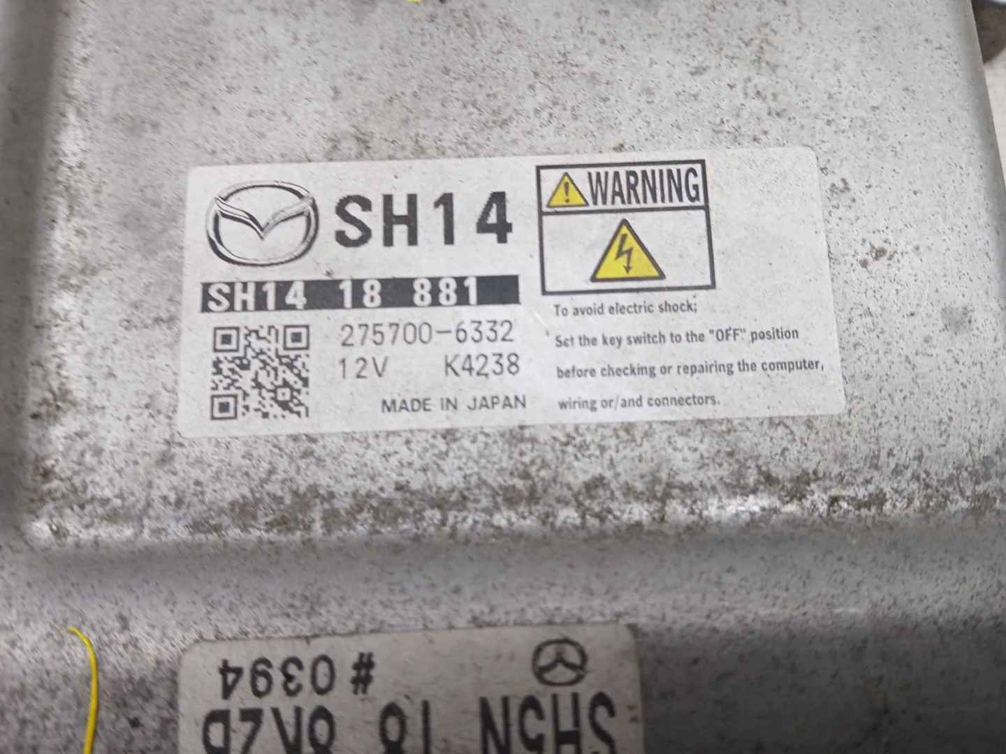 Centralita Motor Uce para Mazda 6 Sedan (Gj, Gl)