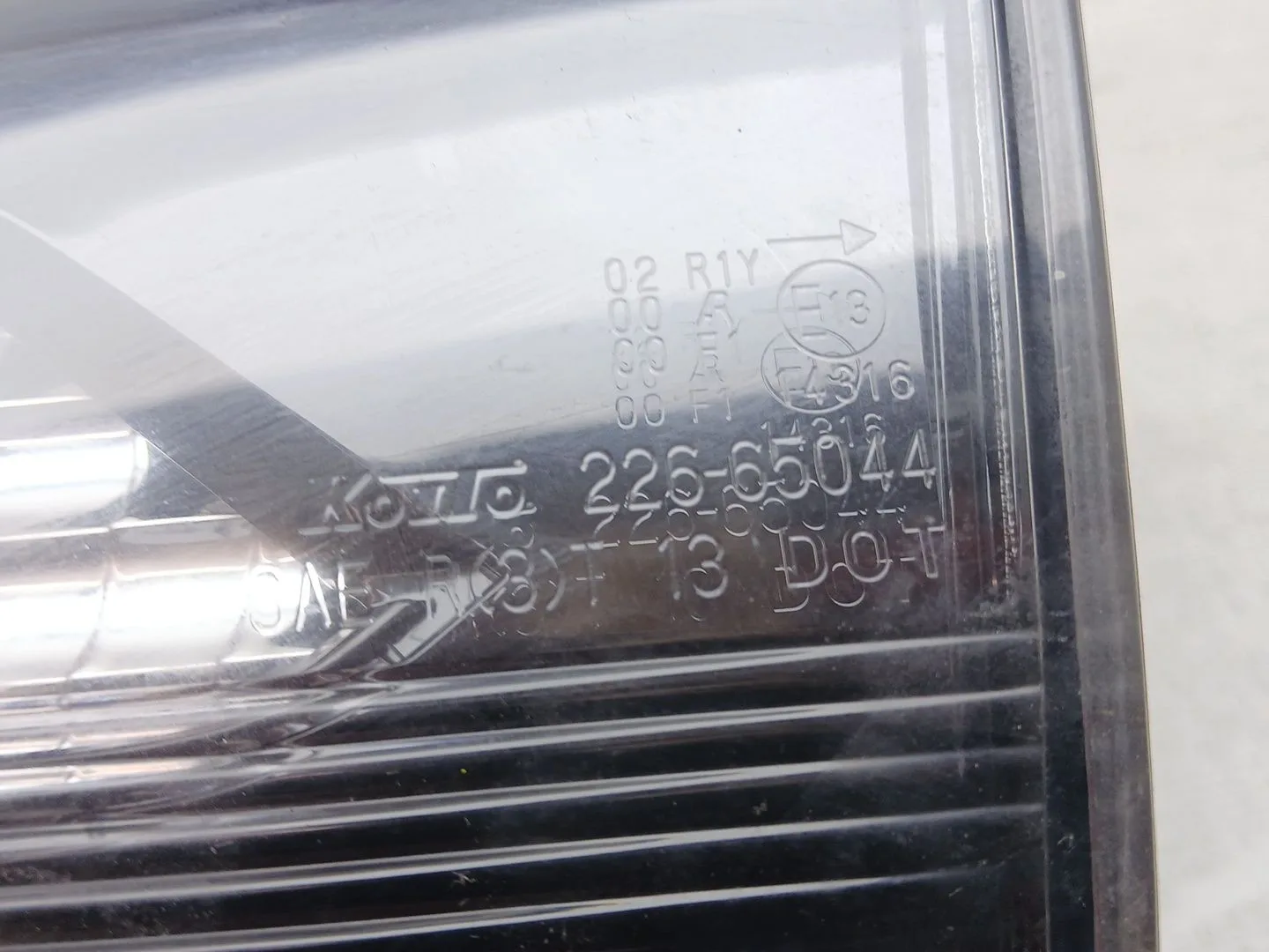 Piloto Trasero Derecho Interior para Mazda 6 Sedan (Gj, Gl)
