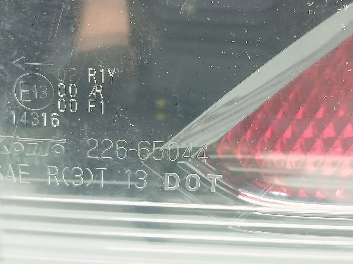 Piloto Trasero Izquierdo Interior para Mazda 6 Sedan (Gj, Gl)