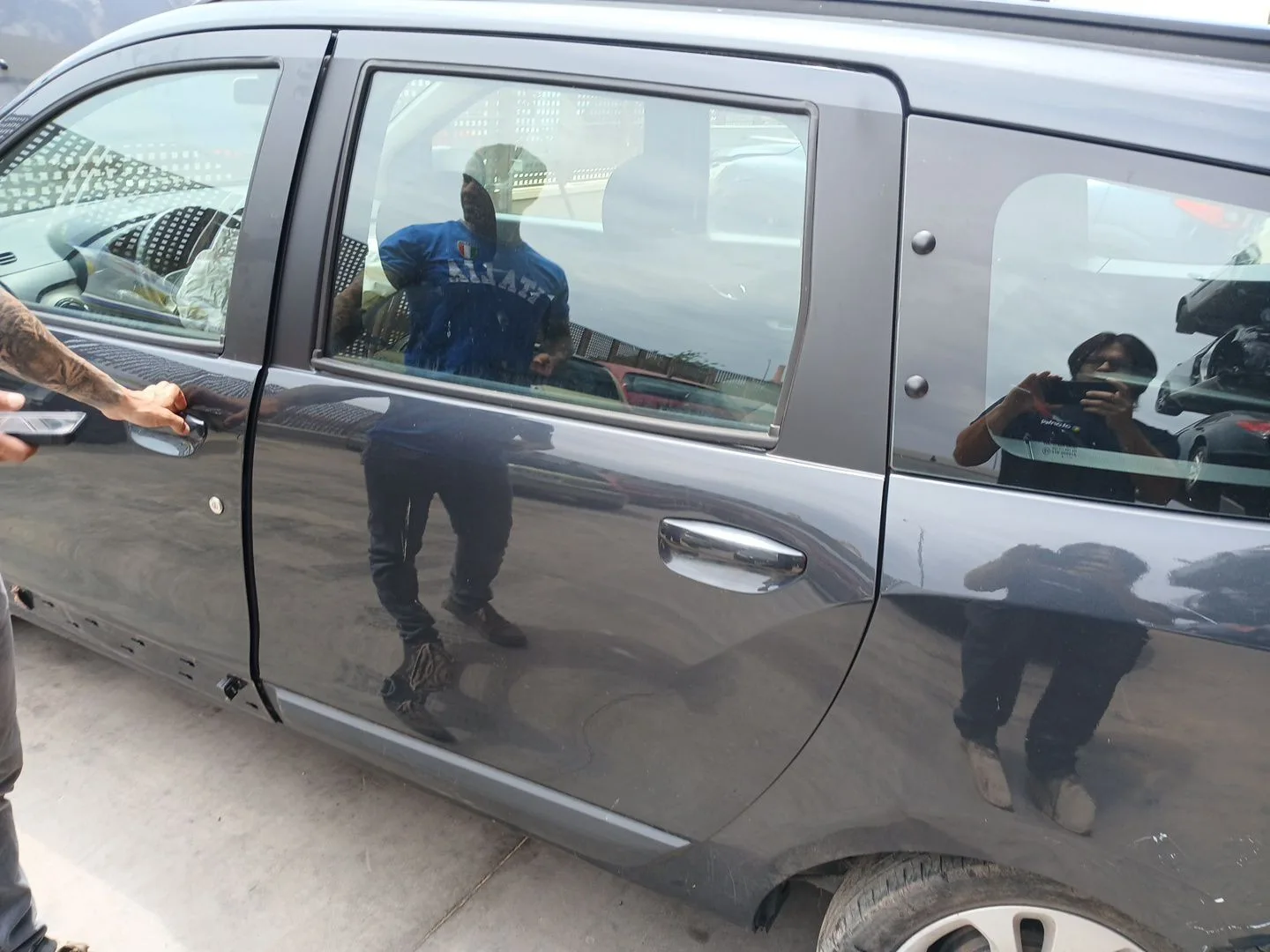 Puerta Trasera Izquierda para Dacia Lodgy (Js_)