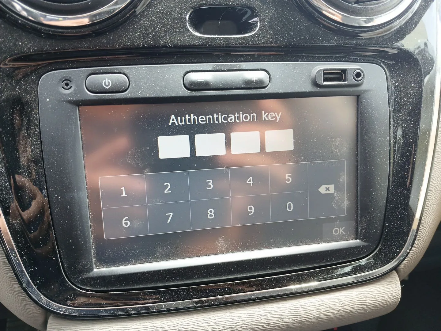 Pantalla Multifuncion para Dacia Lodgy (Js_)