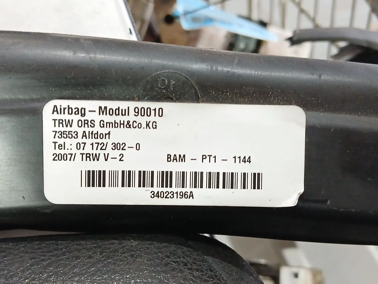 Airbag Cortina Delantero Izquierdo para Mercedes-Benz Clase R (W251)