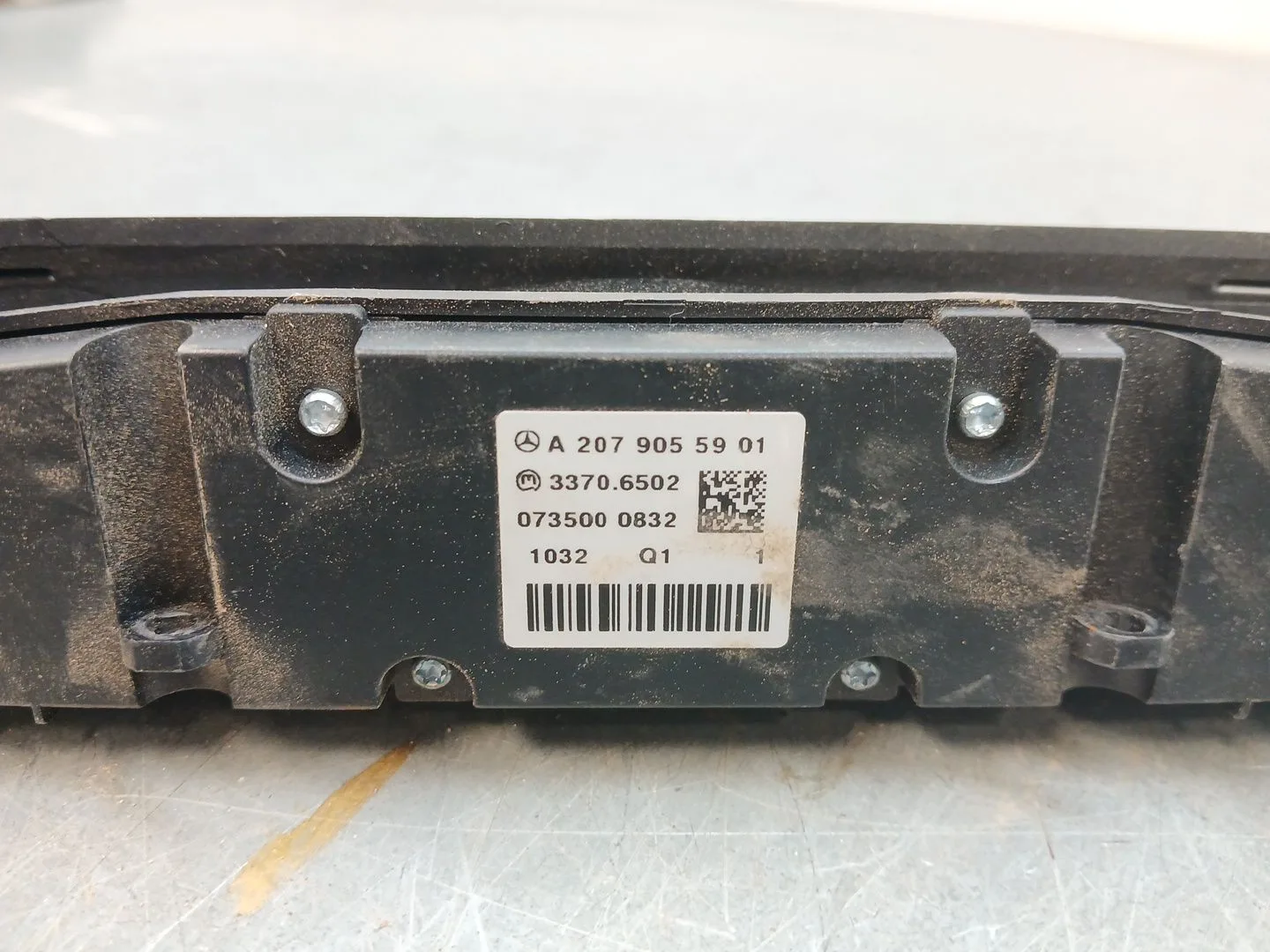Mando Multifuncion para Mercedes-Benz Clase E Descapotable (A207)