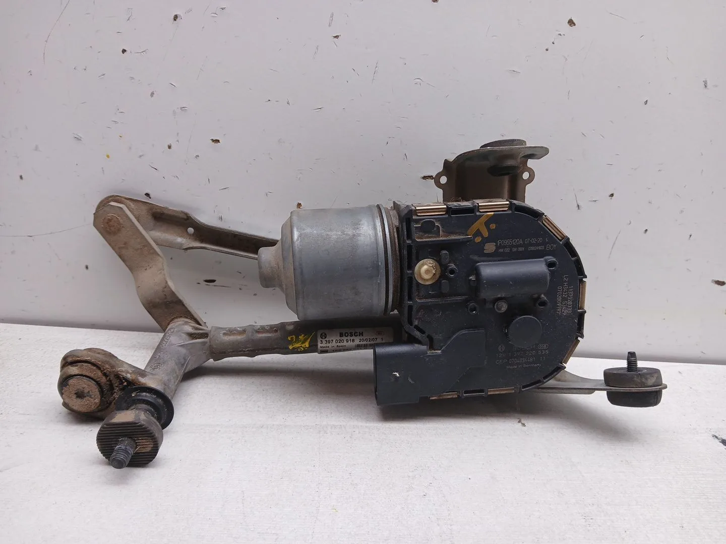 Motor Limpia Delantero para Seat Leon (1P1)