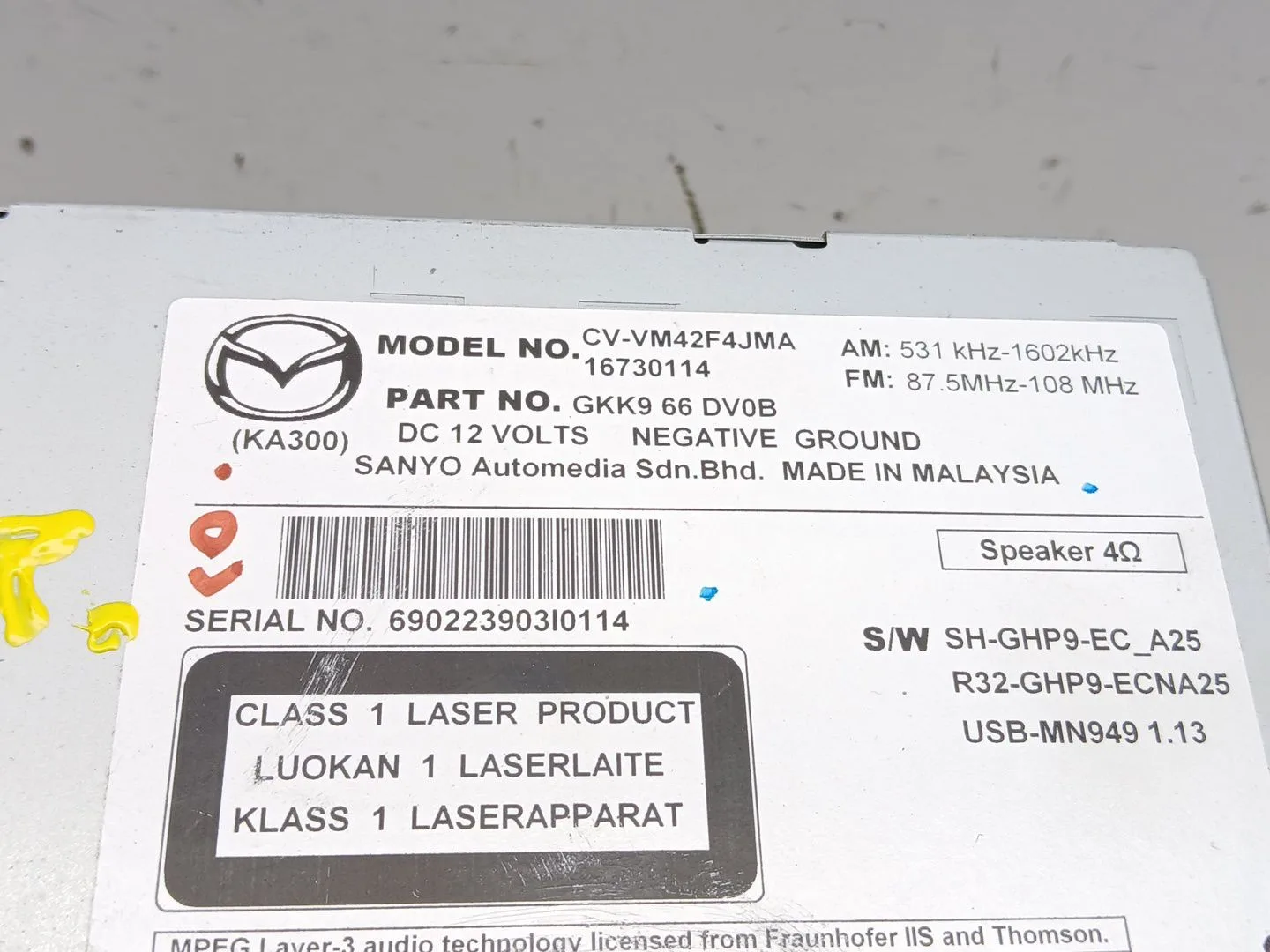 Pantalla Multifuncion para Mazda Cx-5 (Ke, Gh)