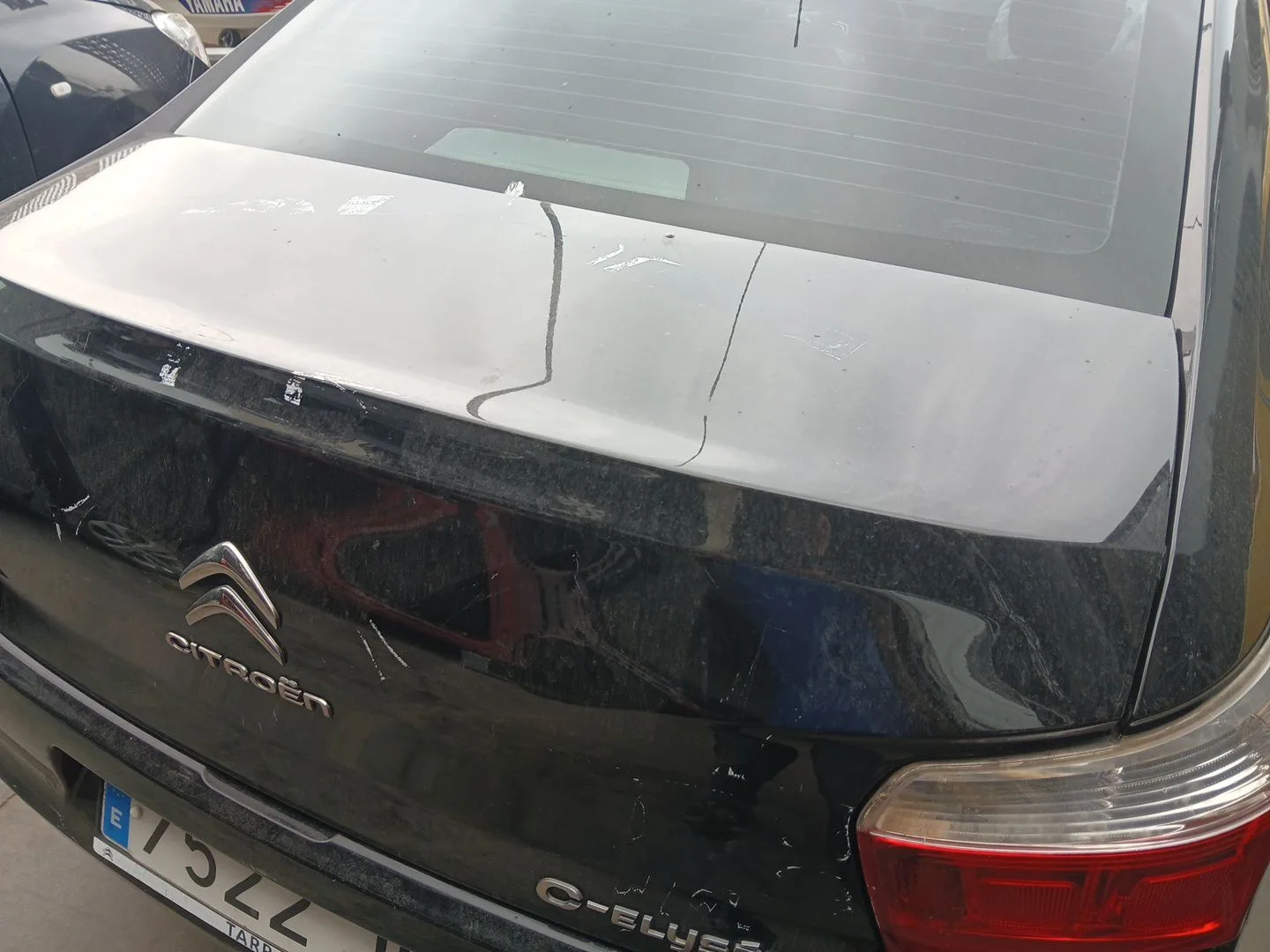 Tapa Maletero para Citroën C-Elysee (Dd_)