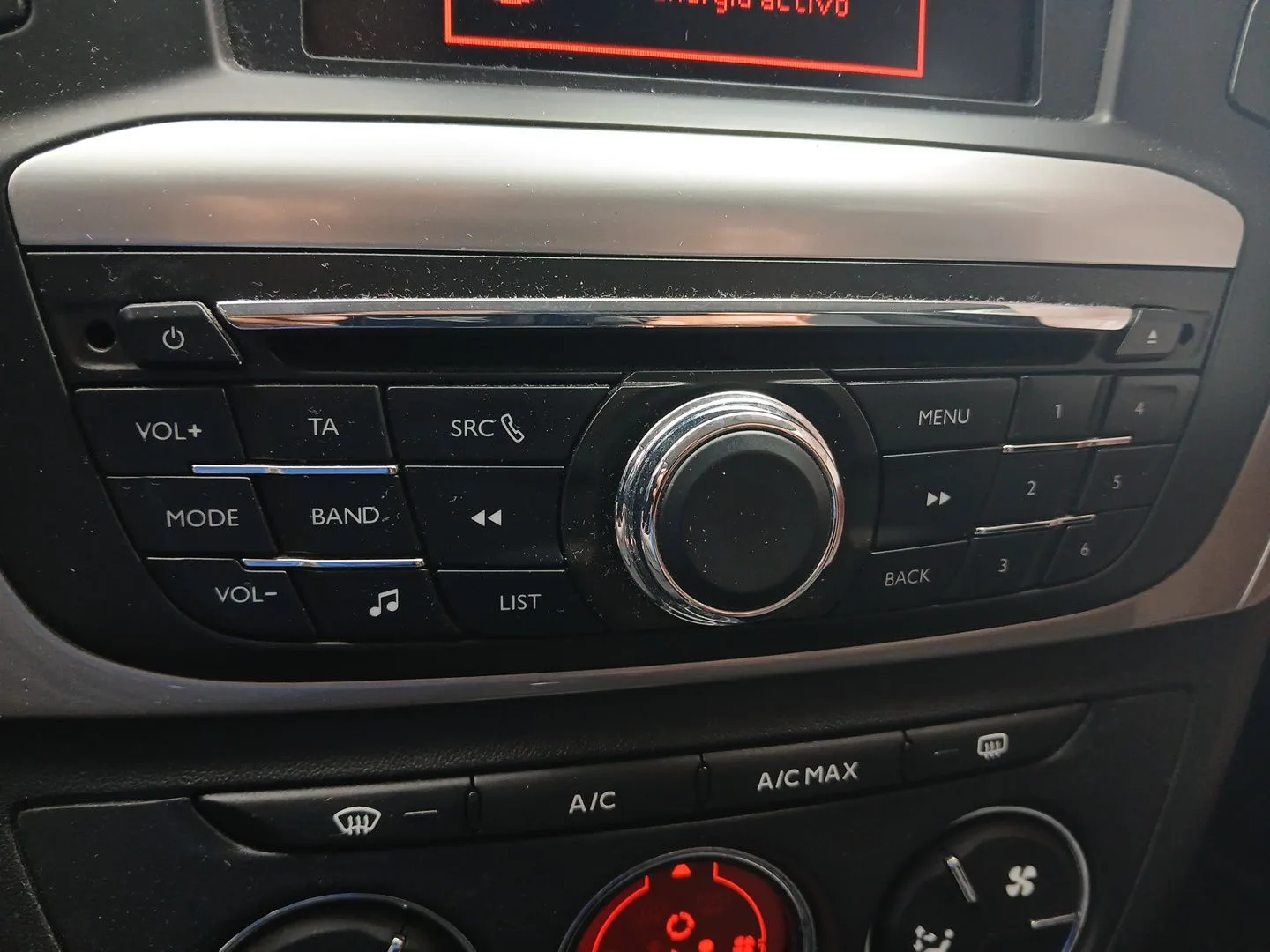 Sistema Audio / Radio Cd para Citroën C-Elysee (Dd_)
