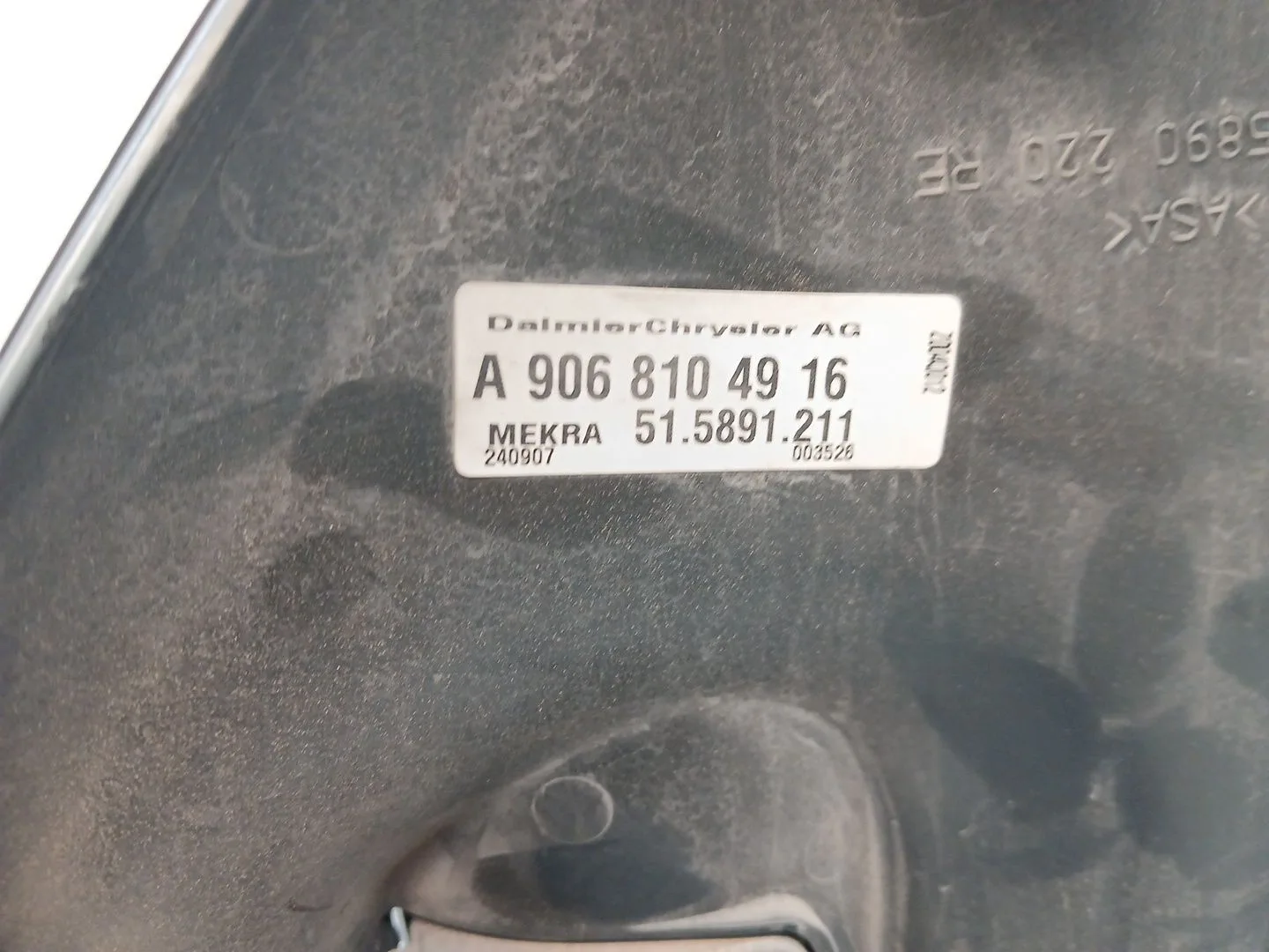 Retrovisor Derecho para Volkswagen Crafter 30-50 Furgoneta (2E_)