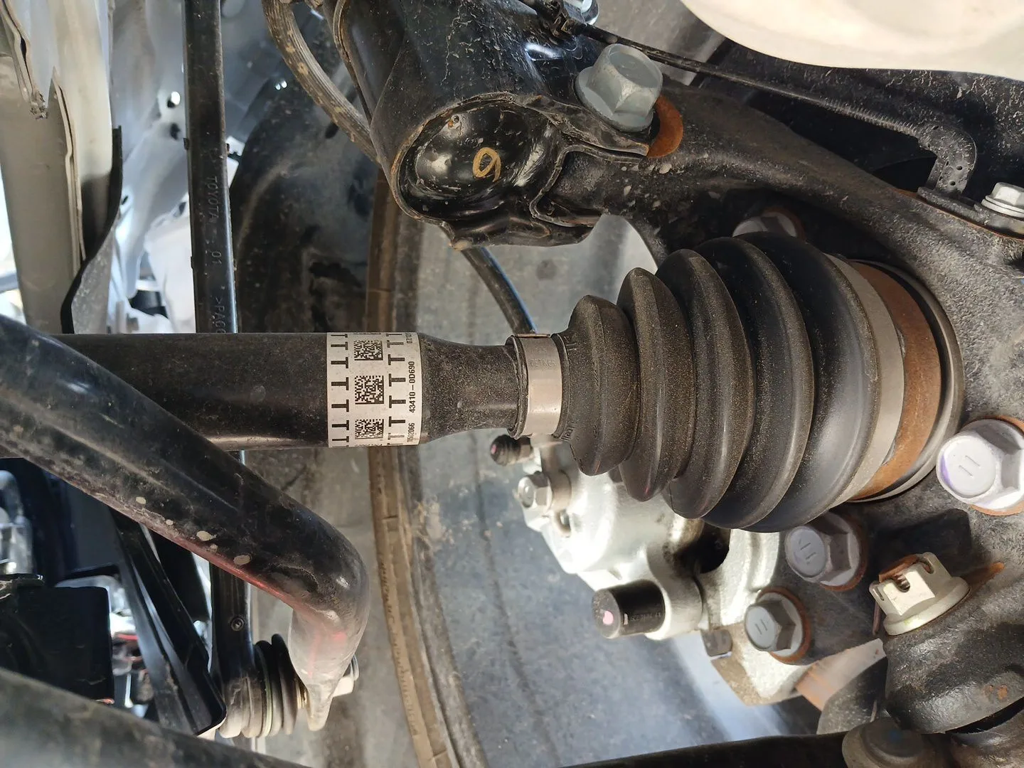 Transmision Delantera Derecha para Toyota Yaris (_P21_, _Pa1_, _Ph1_)