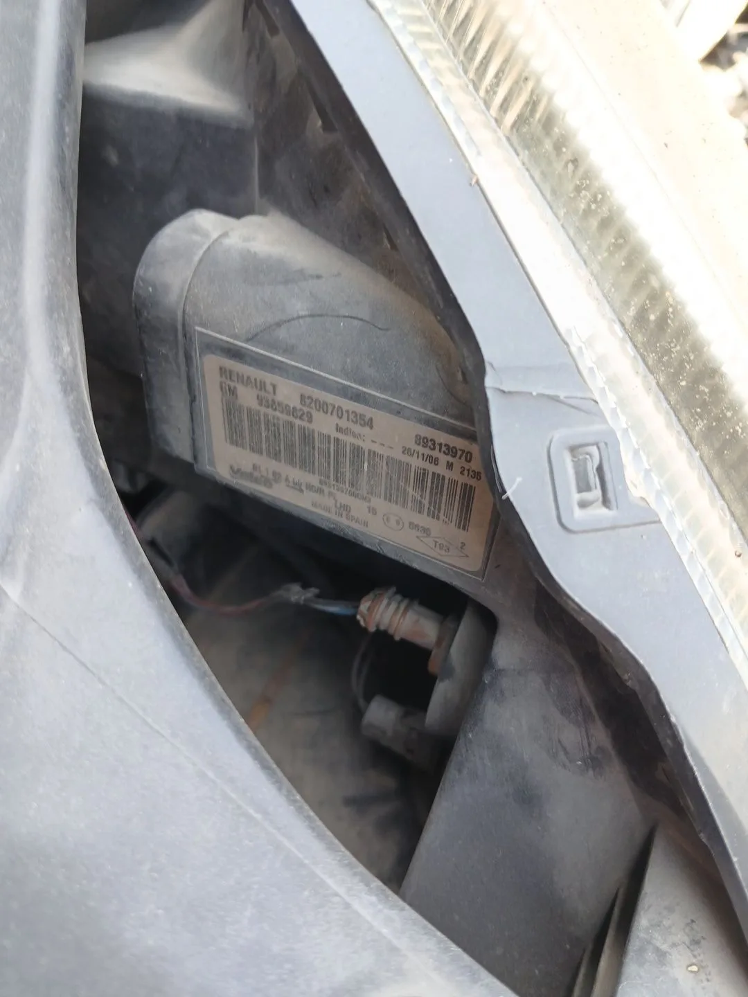 Faro Izquierdo para Nissan Primastar Furgoneta (X83)