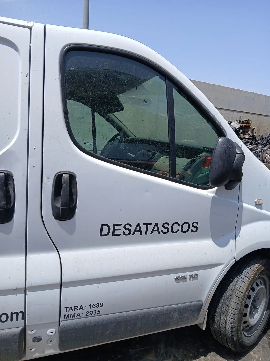 Puerta Delantera Derecha para Nissan Primastar Furgoneta (X83)