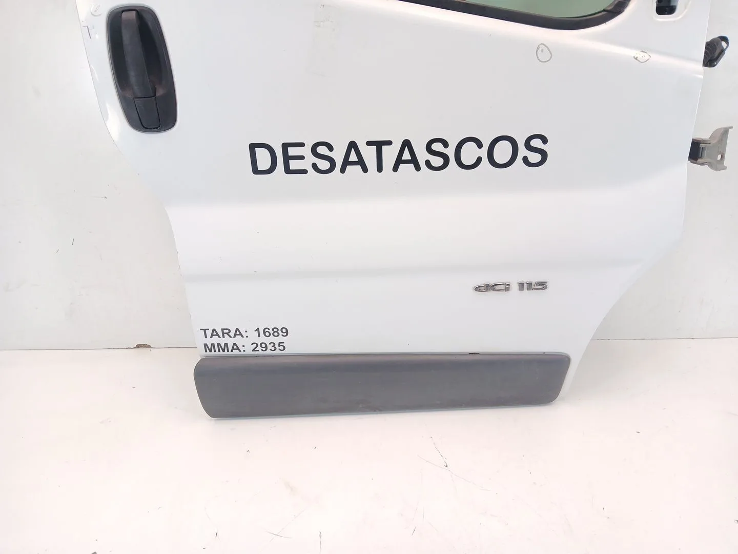 Puerta Delantera Derecha para Nissan Primastar Furgoneta (X83)