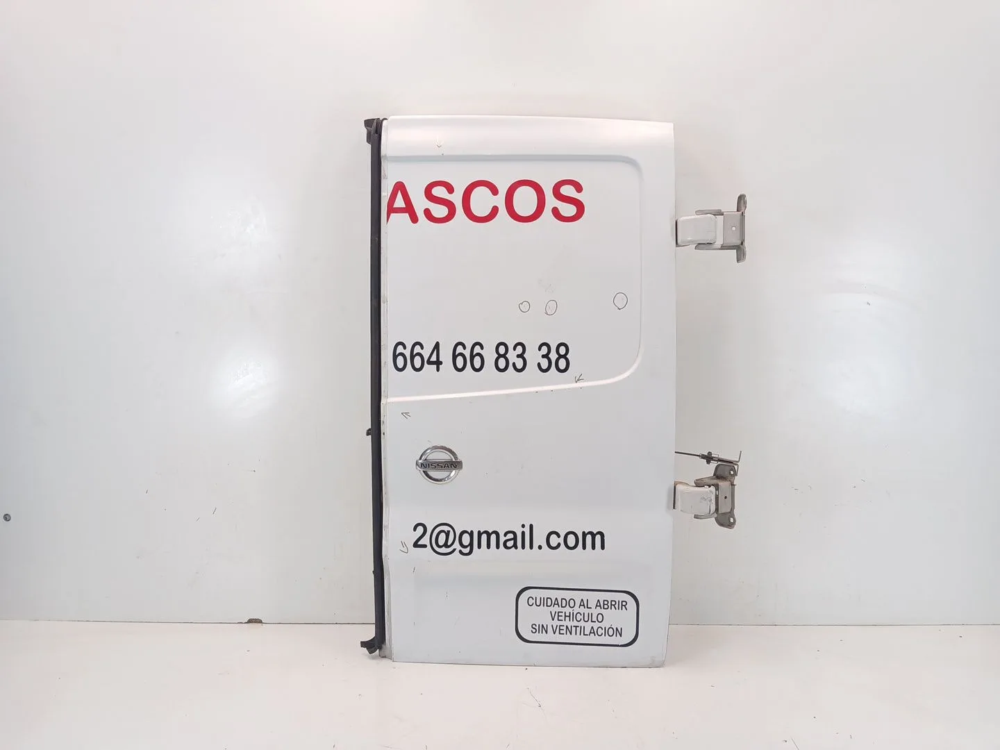 Puerta Trasera Derecha para Nissan Primastar Furgoneta (X83)