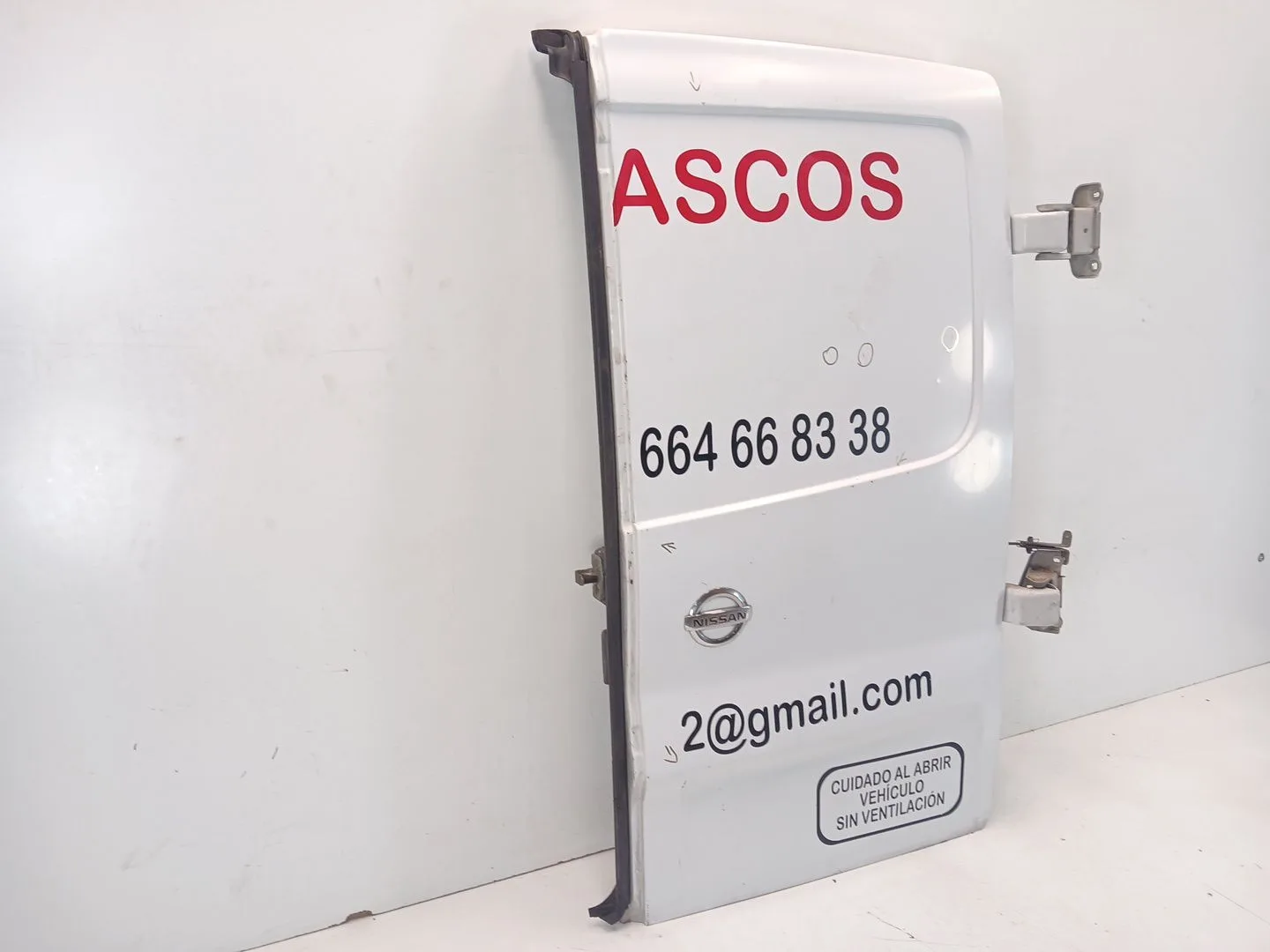 Puerta Trasera Derecha para Nissan Primastar Furgoneta (X83)