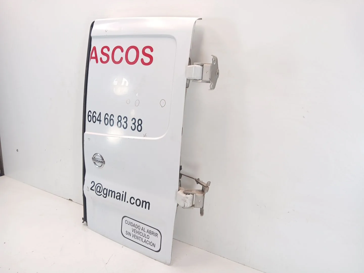 Puerta Trasera Derecha para Nissan Primastar Furgoneta (X83)