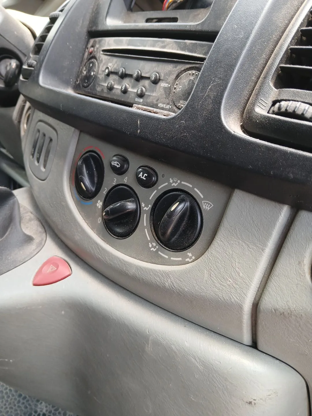 Mando Calefaccion / Aire Acondicionado para Nissan Primastar Furgoneta (X83)