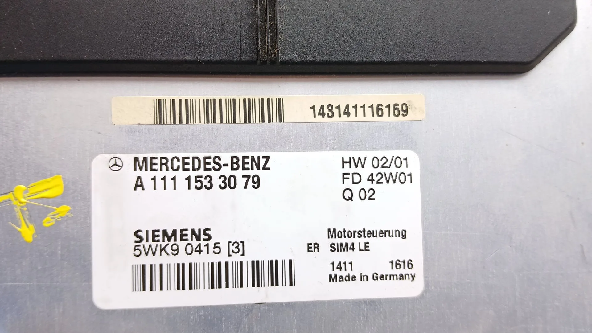 Centralita Motor Uce para Mercedes-Benz Clase C T-Model (S203)