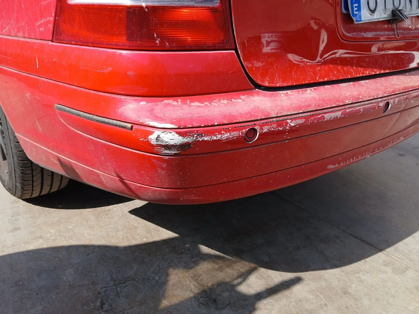 Paragolpes Trasero para Mercedes-Benz Clase C T-Model (S203)