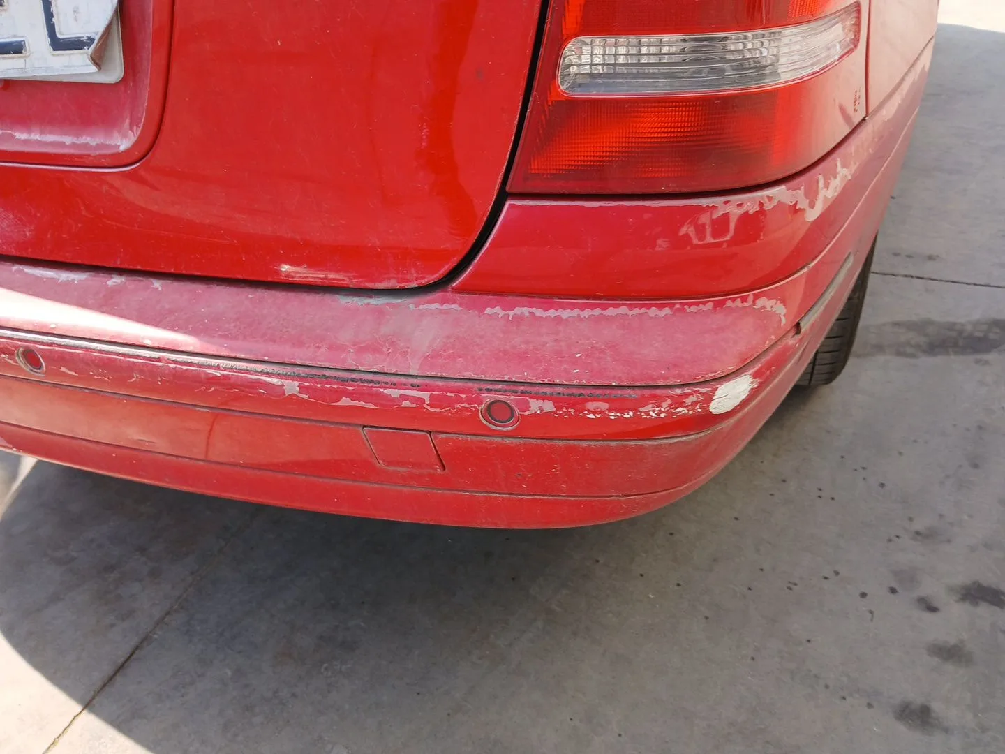 Paragolpes Trasero para Mercedes-Benz Clase C T-Model (S203)