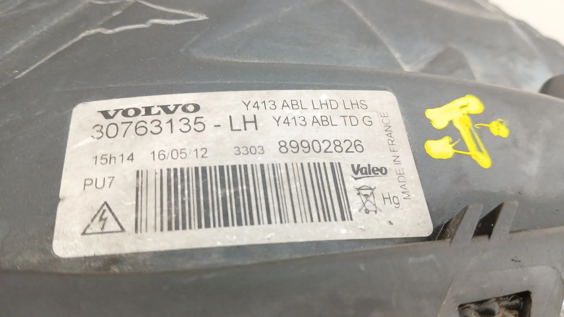 Faro Izquierdo para Volvo Xc60 I Suv (156)