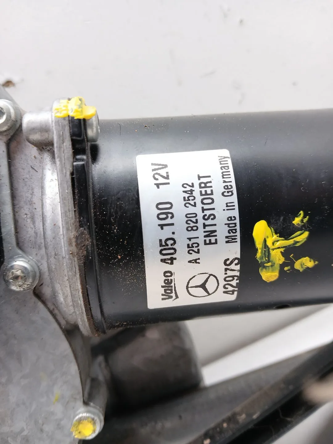 Motor Limpia Delantero para Mercedes-Benz Clase R (W251)