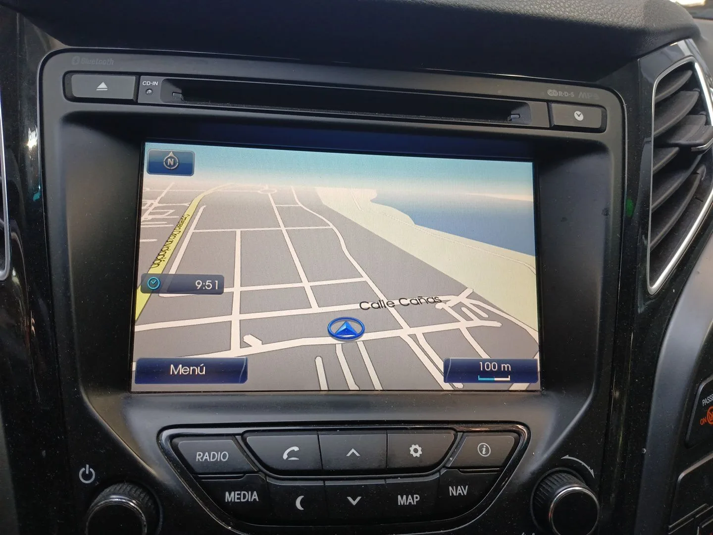 Sistema Navegacion Gps para Hyundai I40 I Cw (Vf)