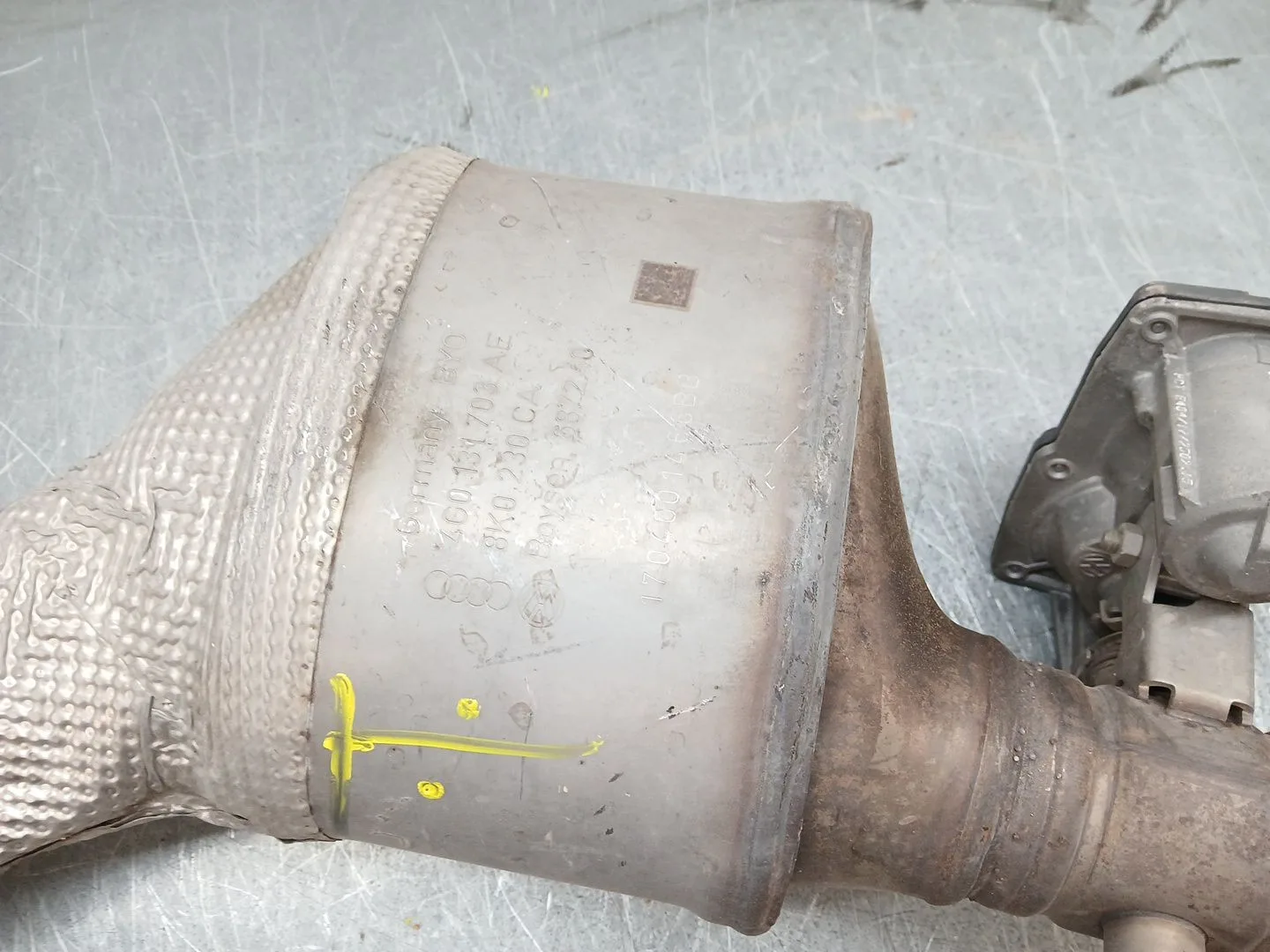Catalizador para Audi A4 B9 (8W2, 8Wc)