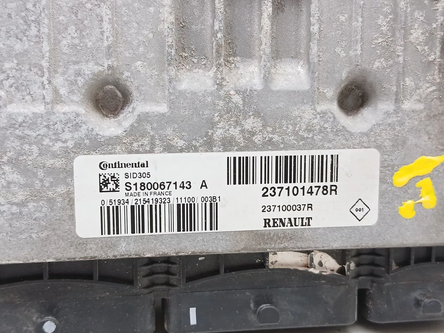 Centralita Motor Uce para Renault Scenic Iii (Jz0/1_)