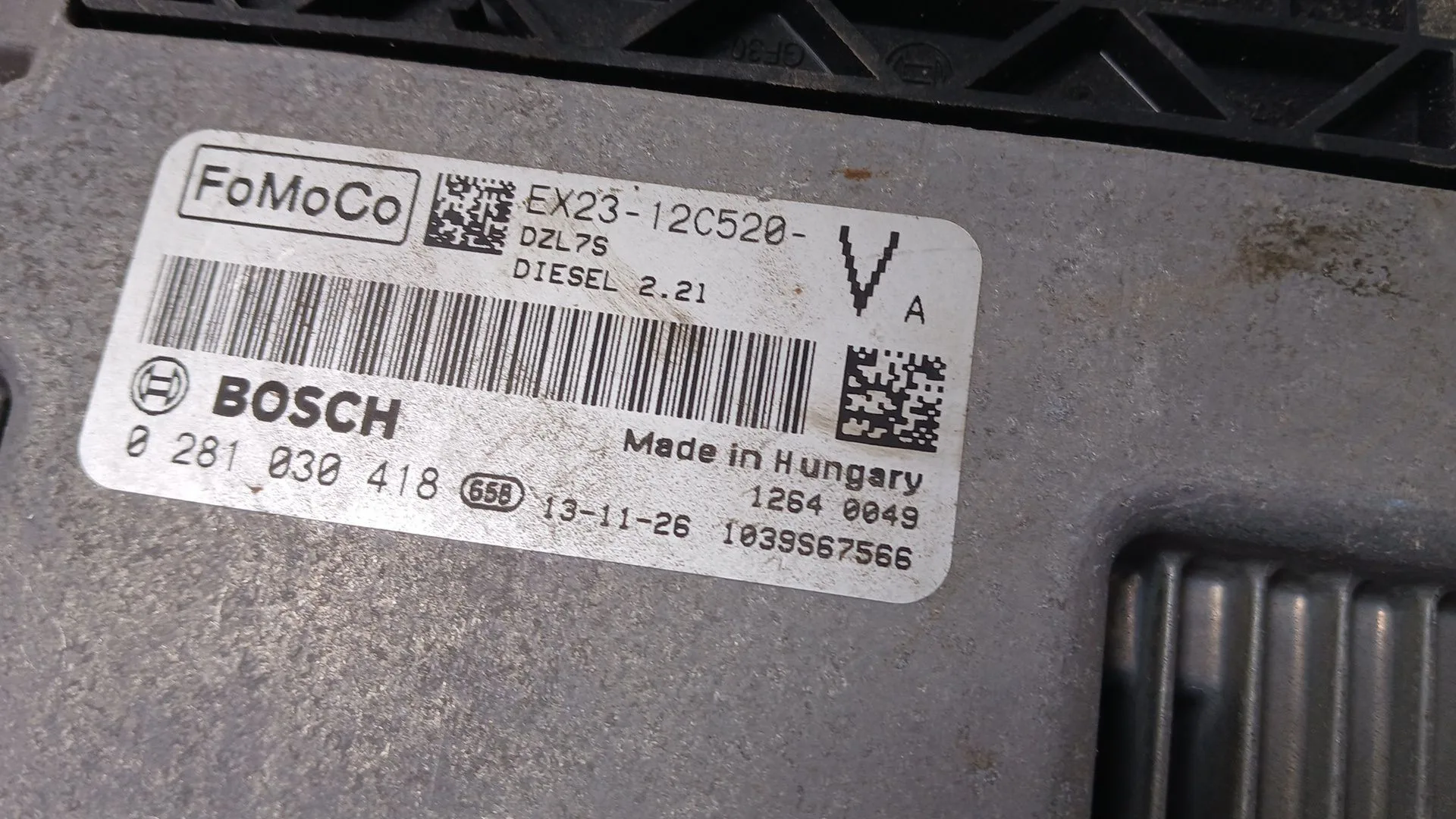 Centralita Motor Uce para Jaguar Xf