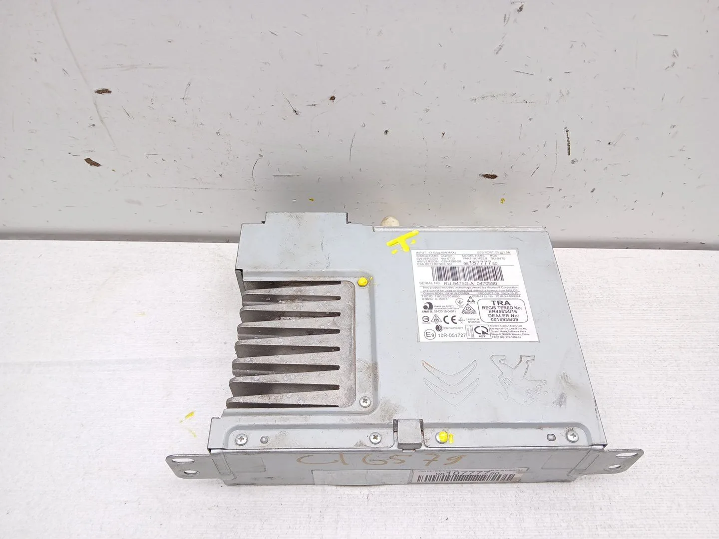 Sistema Audio / Radio Cd para Peugeot Rifter