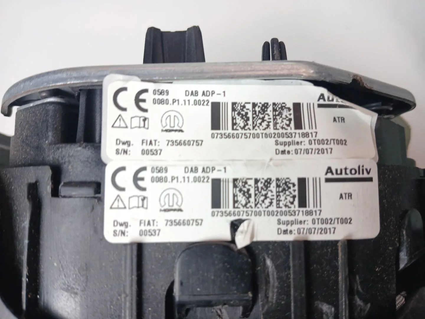 Kit Airbag para Fiat Tipo Hatchback (356_, 357_)
