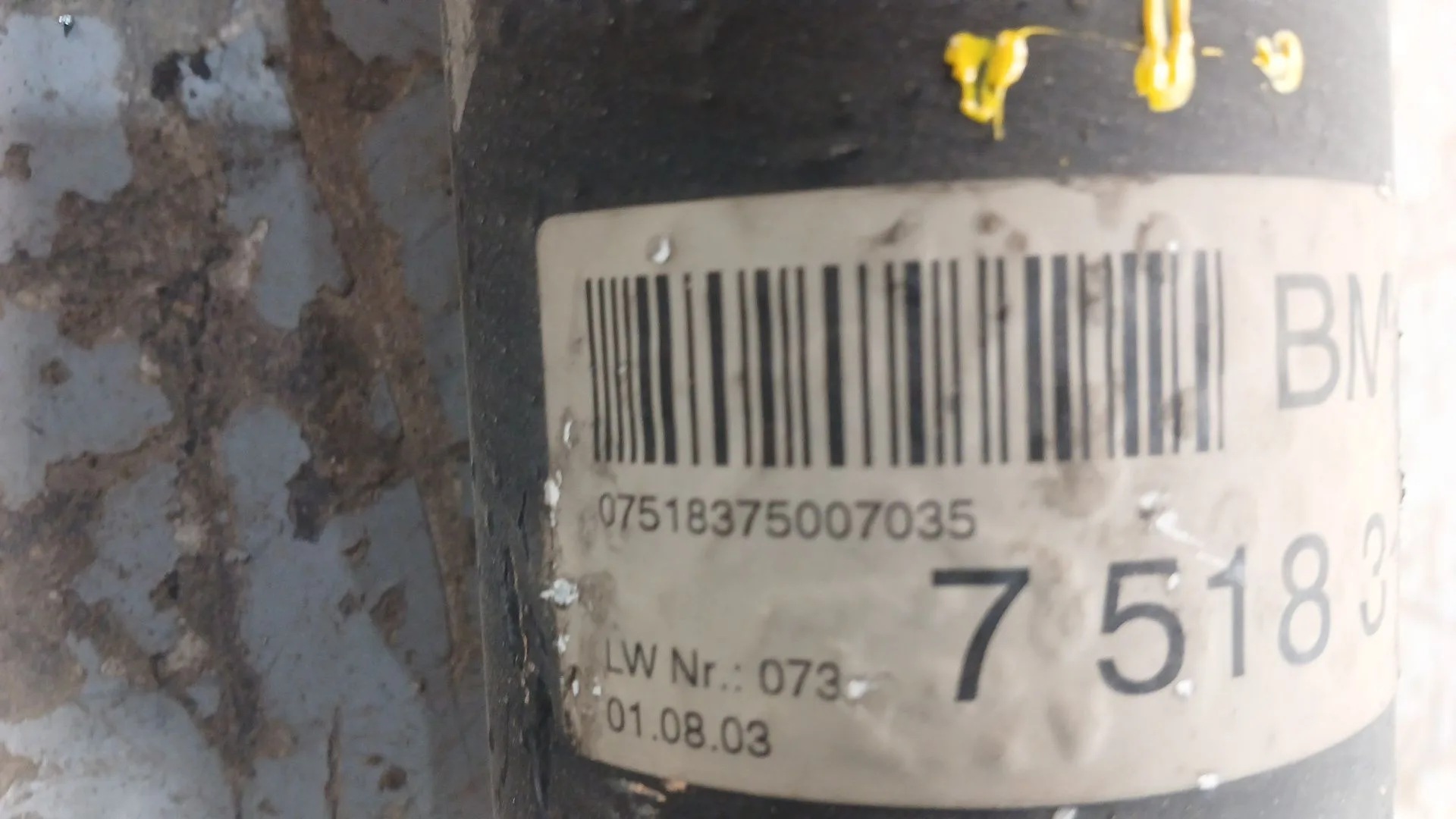 Transmision Central para Bmw 3 Compact (E46)