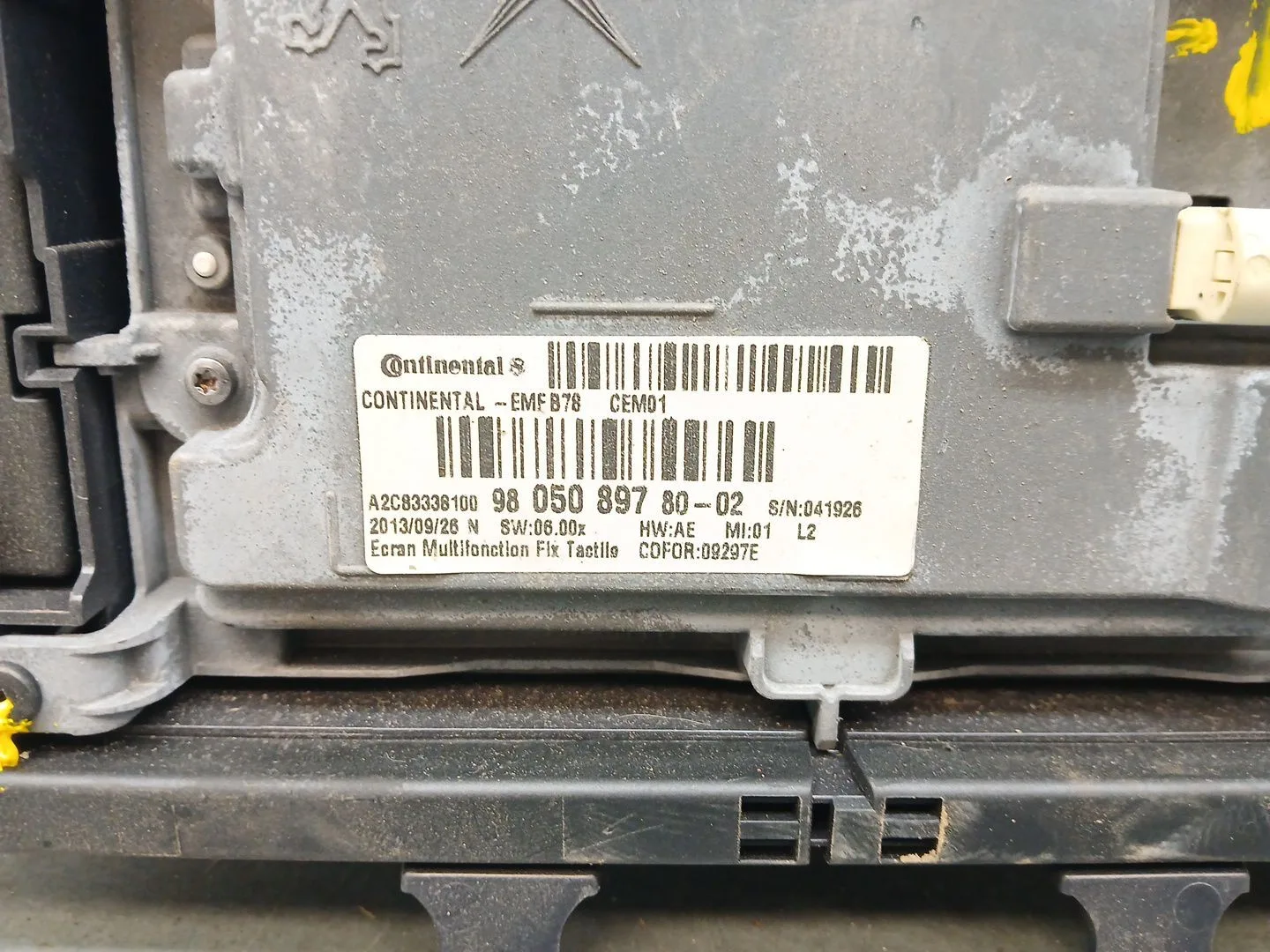 Sistema Audio / Radio Cd para Citroën C4 Picasso Ii