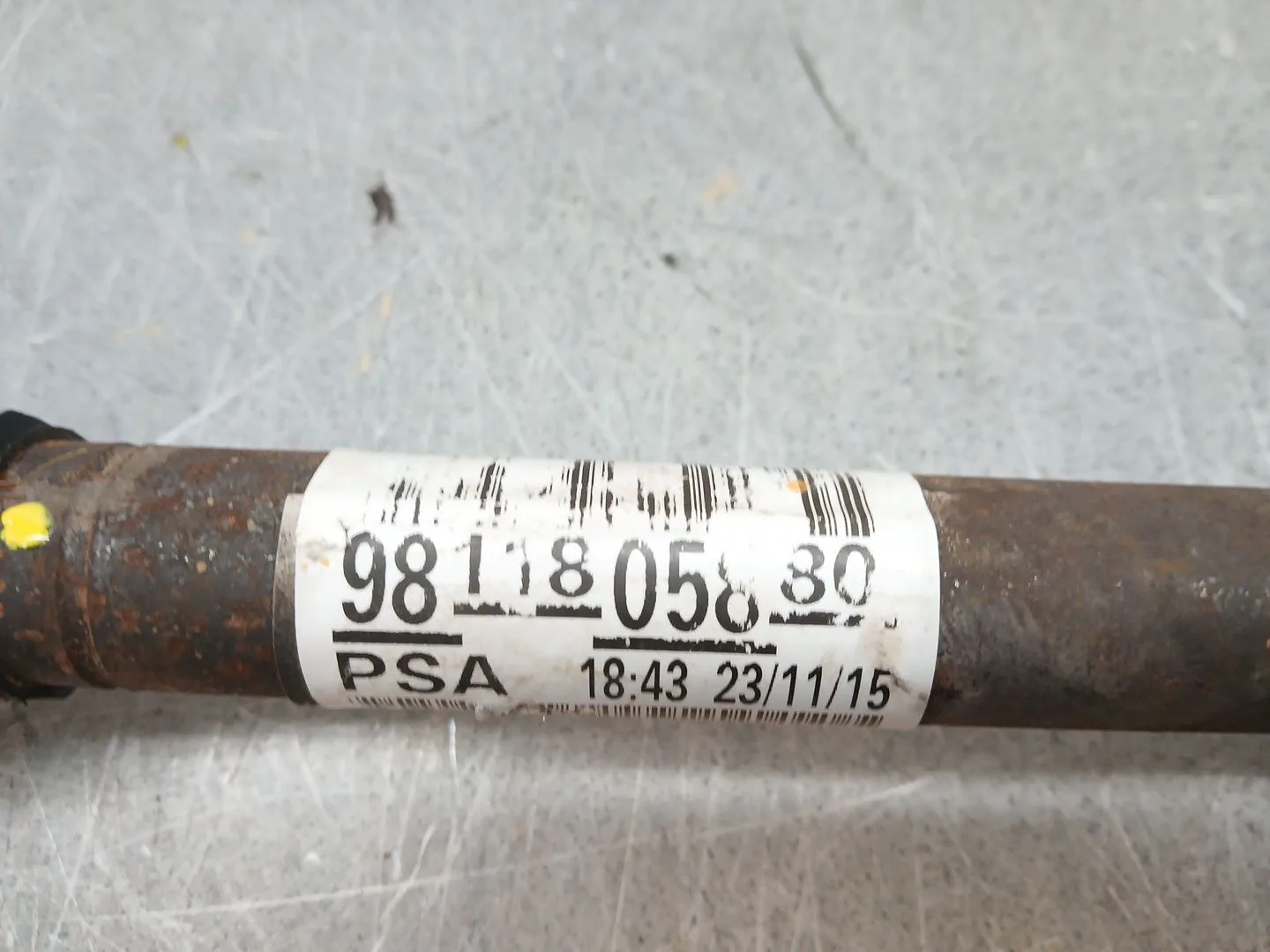 Transmision Delantera Derecha para Peugeot 2008 I (Cu_)