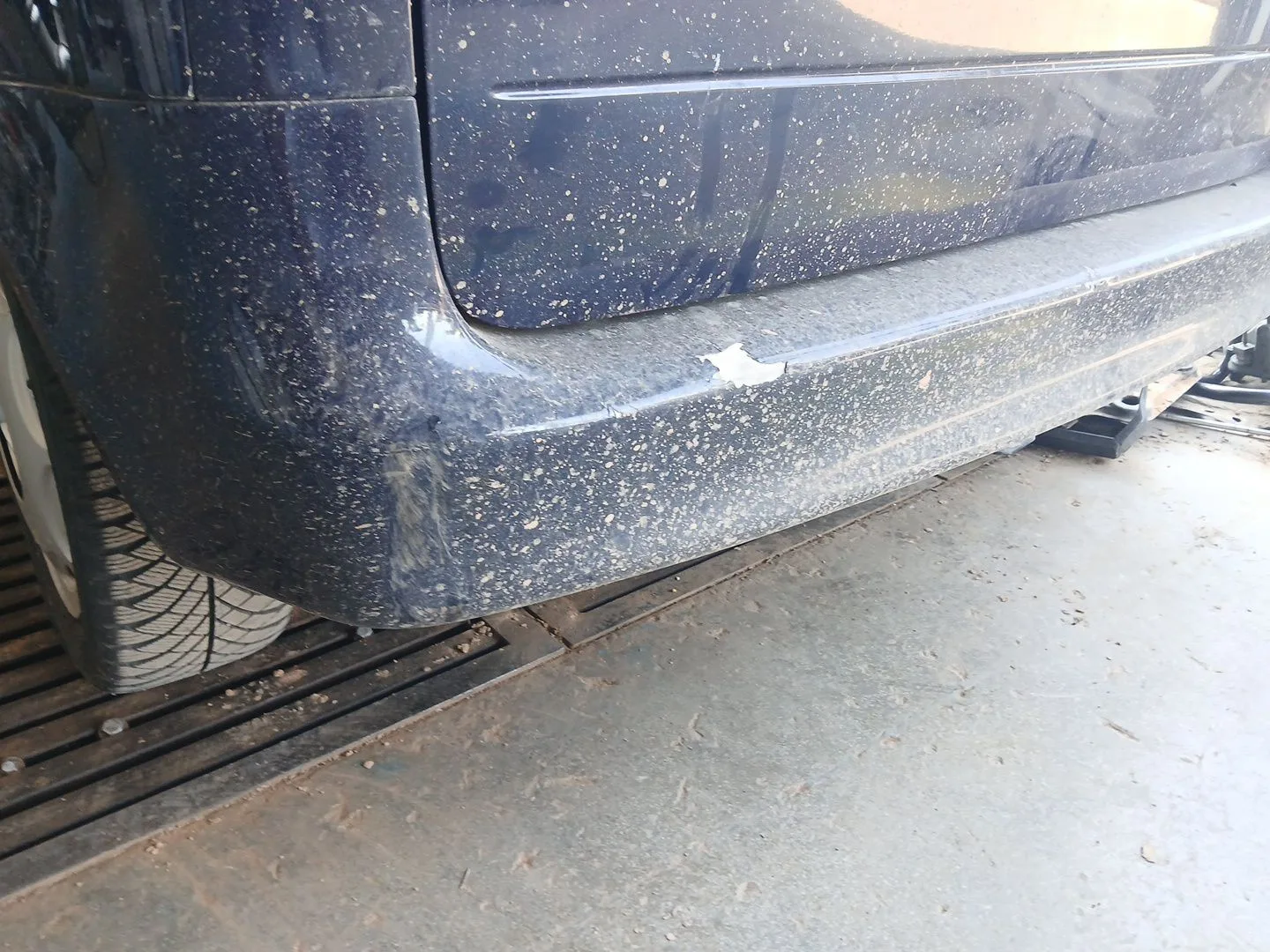Paragolpes Trasero para Mercedes-Benz Vaneo (414)