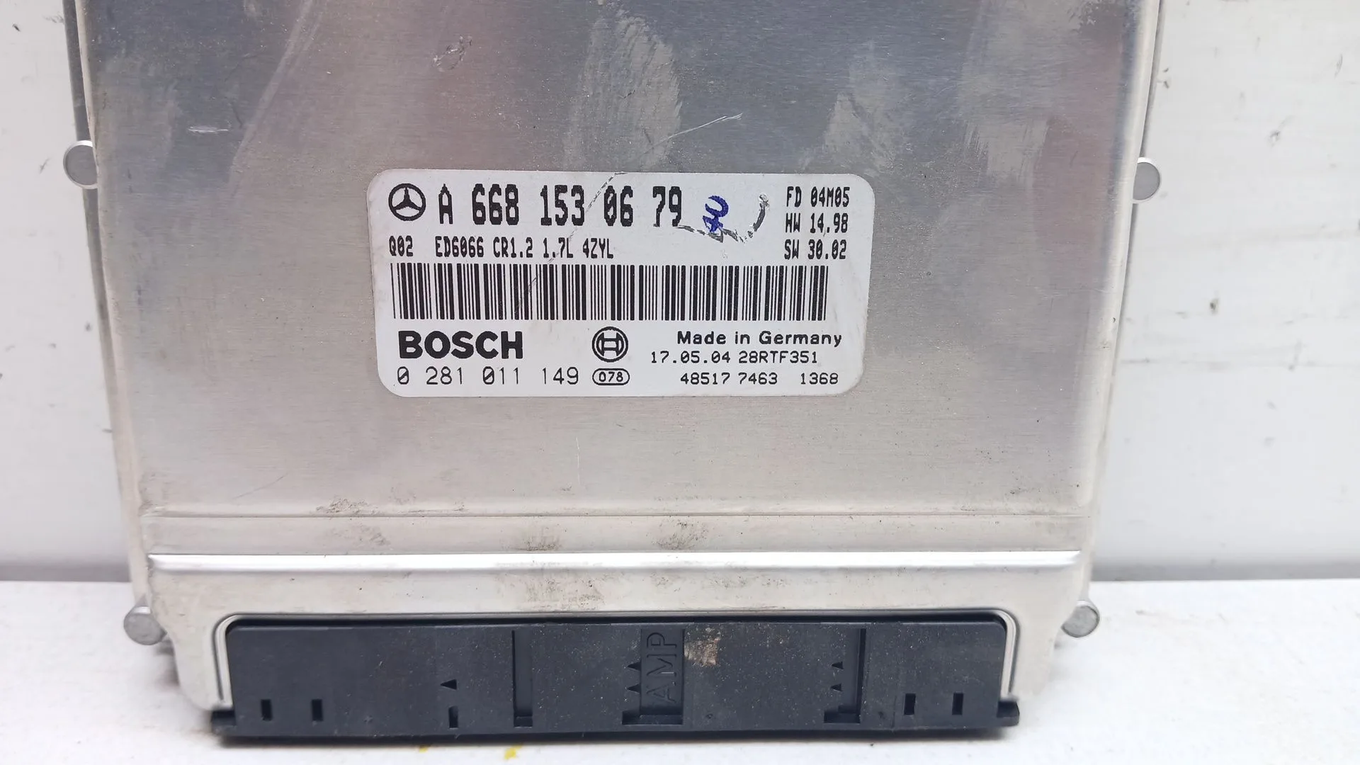 Centralita Motor Uce para Mercedes-Benz Vaneo (414)